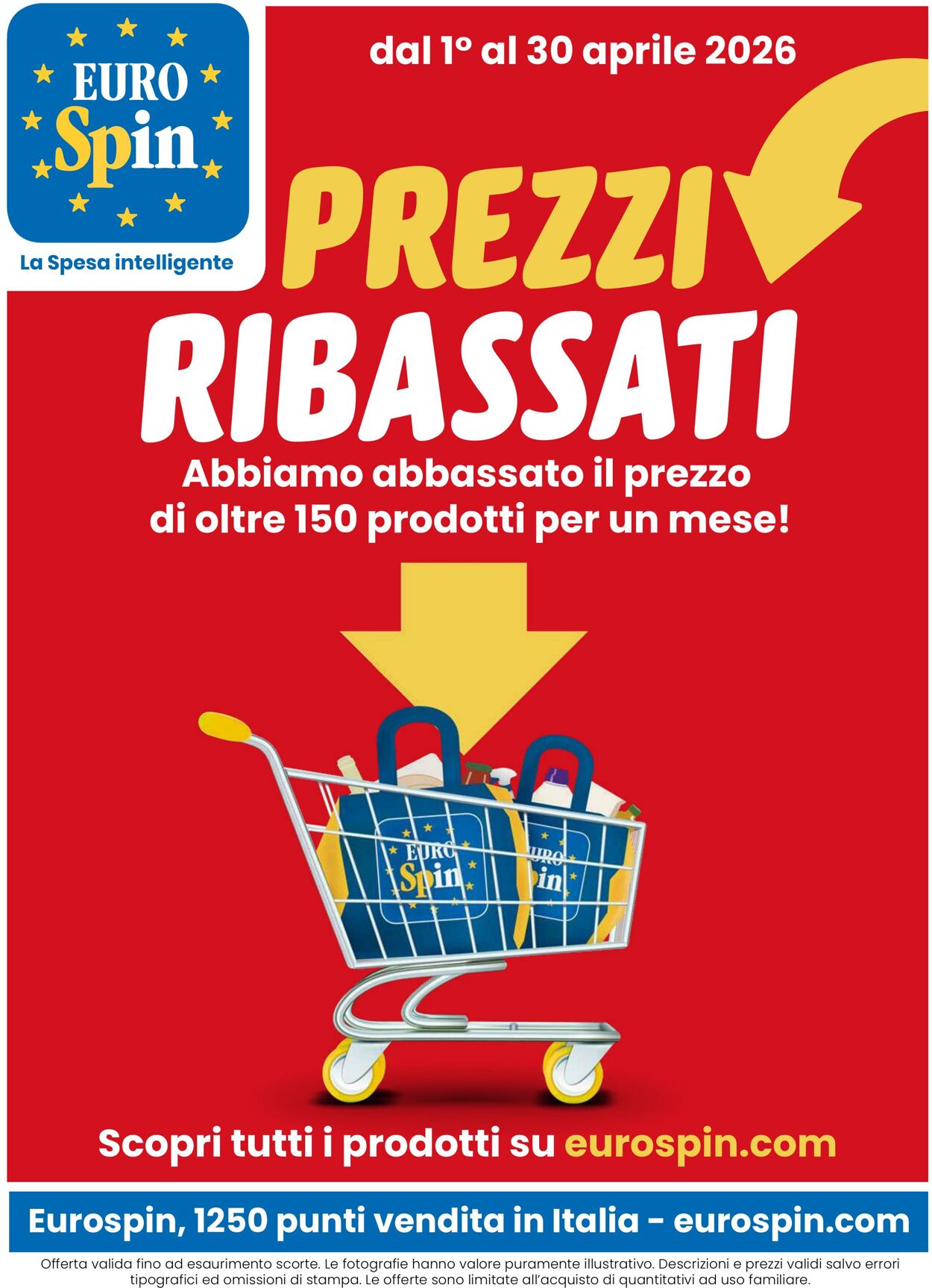 Volantino Eurospin 01.04.2026 - 30.04.2026