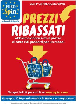 Volantino Eurospin 18.05.2026 - 31.05.2026