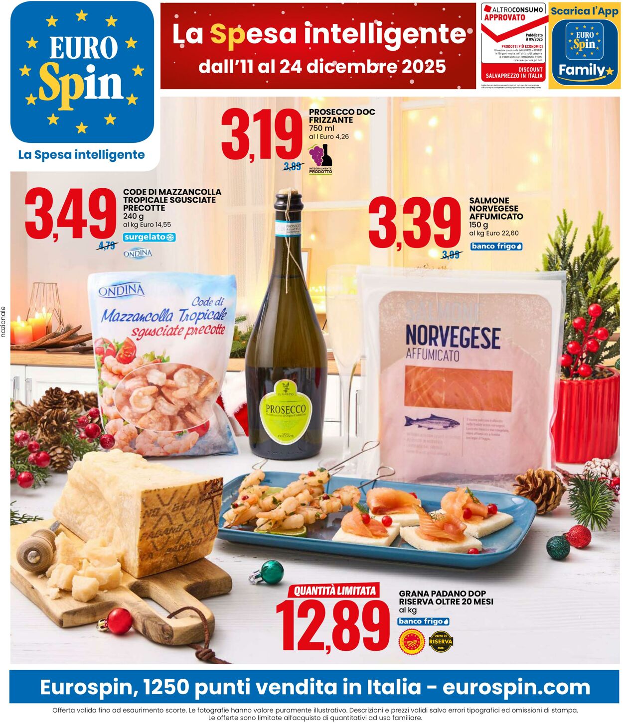Volantino Eurospin 11.12.2025 - 24.12.2025