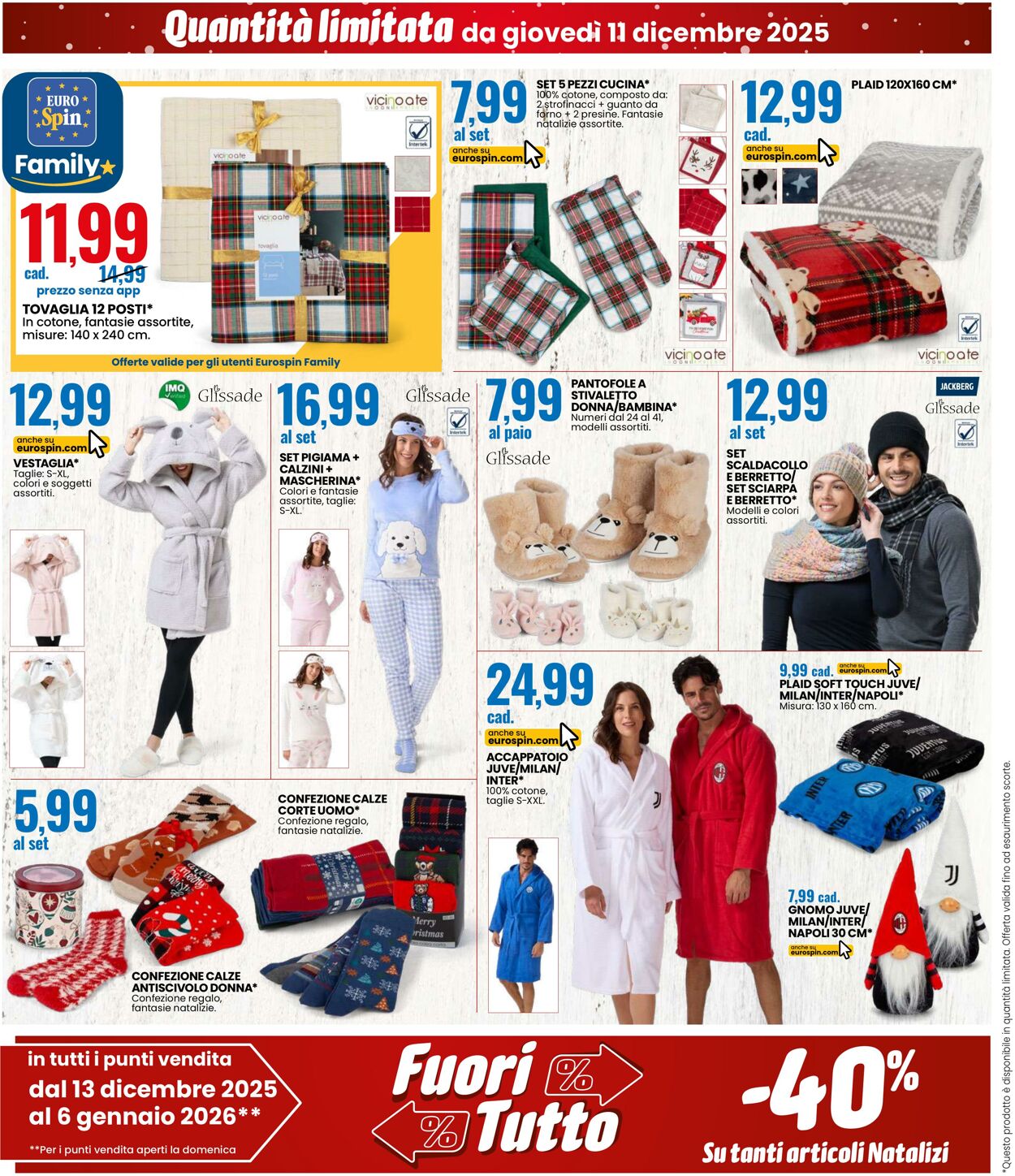 Volantino Eurospin 11.12.2025 - 24.12.2025