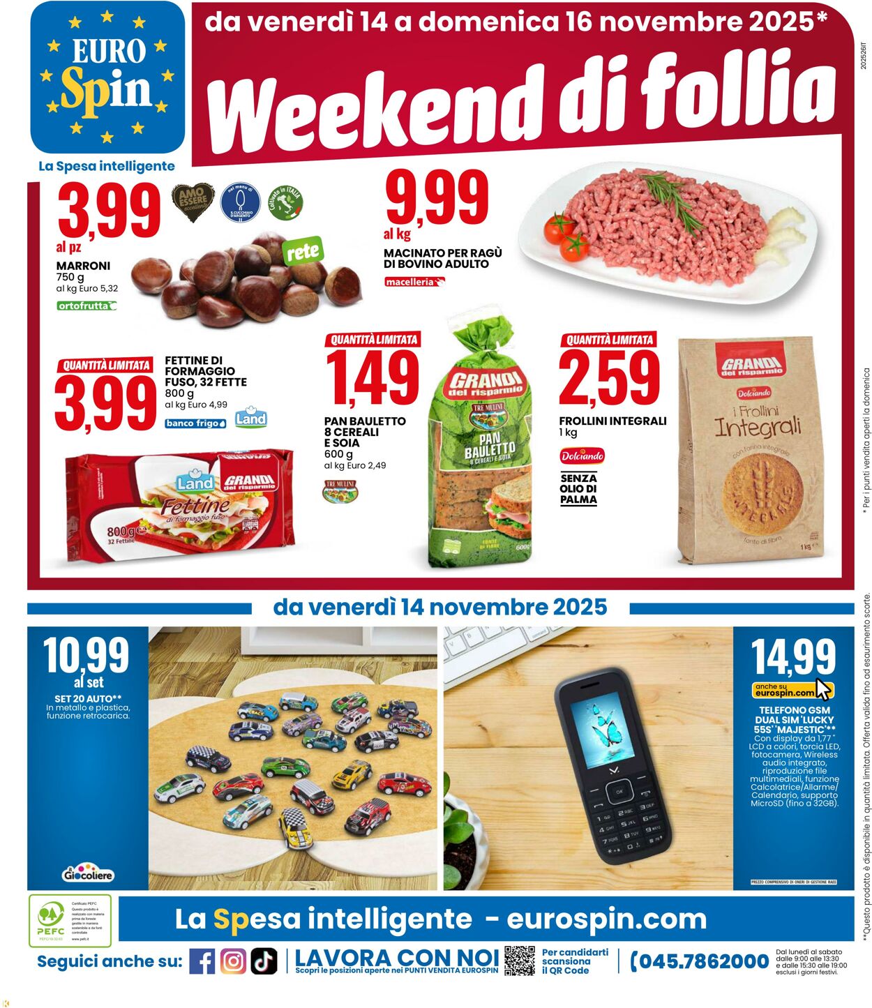 Volantino Eurospin 06.11.2025 - 16.11.2025