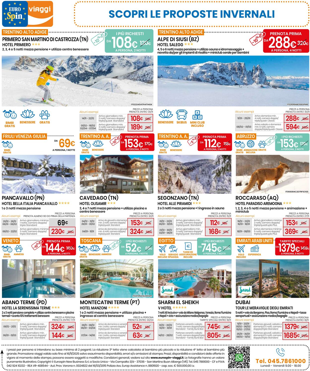 Volantino Eurospin 06.11.2025 - 16.11.2025