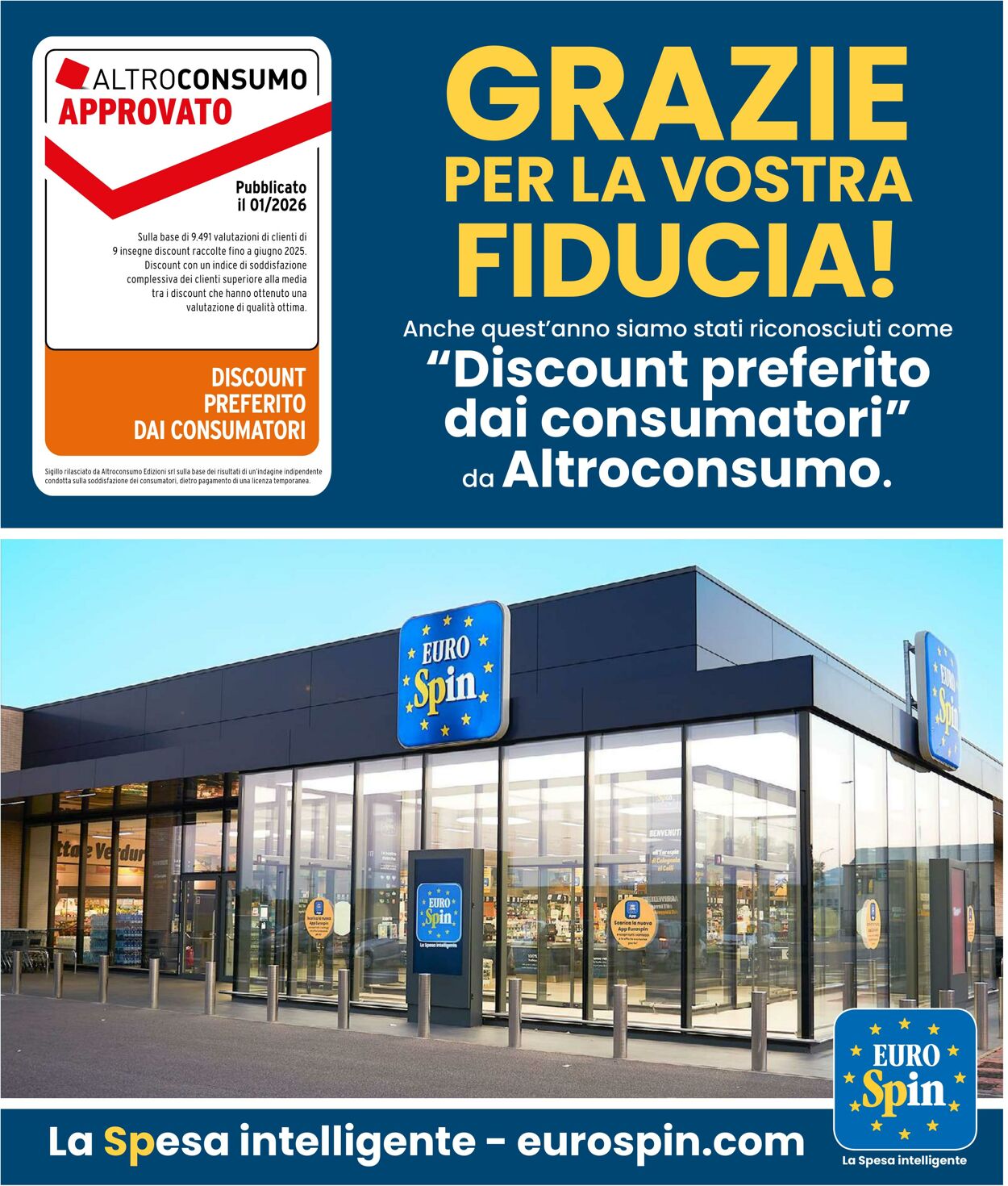 Volantino Eurospin 27.04.2026 - 03.05.2026