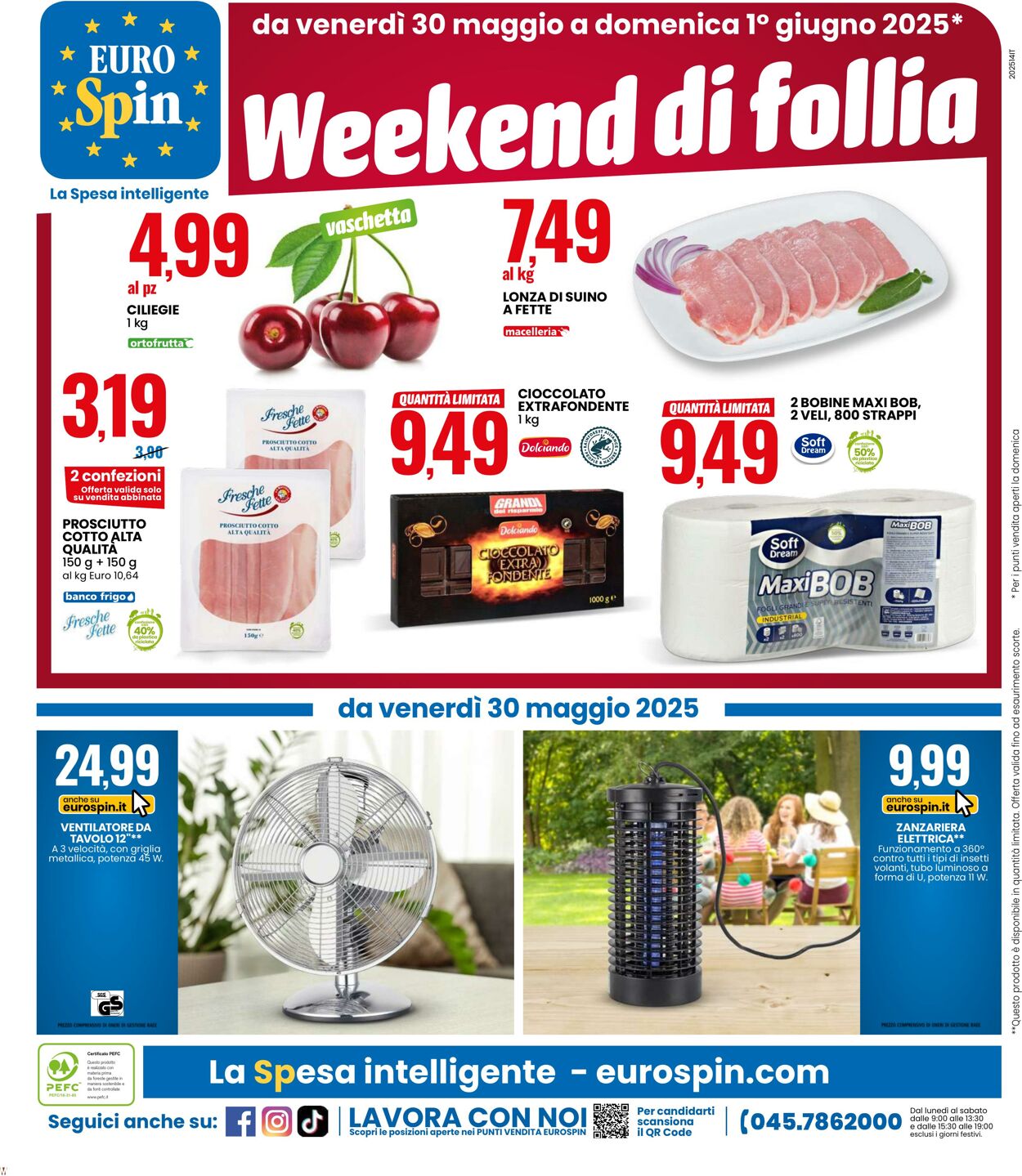 Volantino Eurospin 19.05.2025 - 01.06.2025