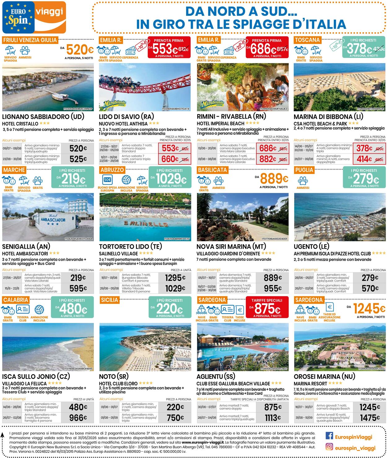 Volantino Eurospin 18.05.2026 - 31.05.2026