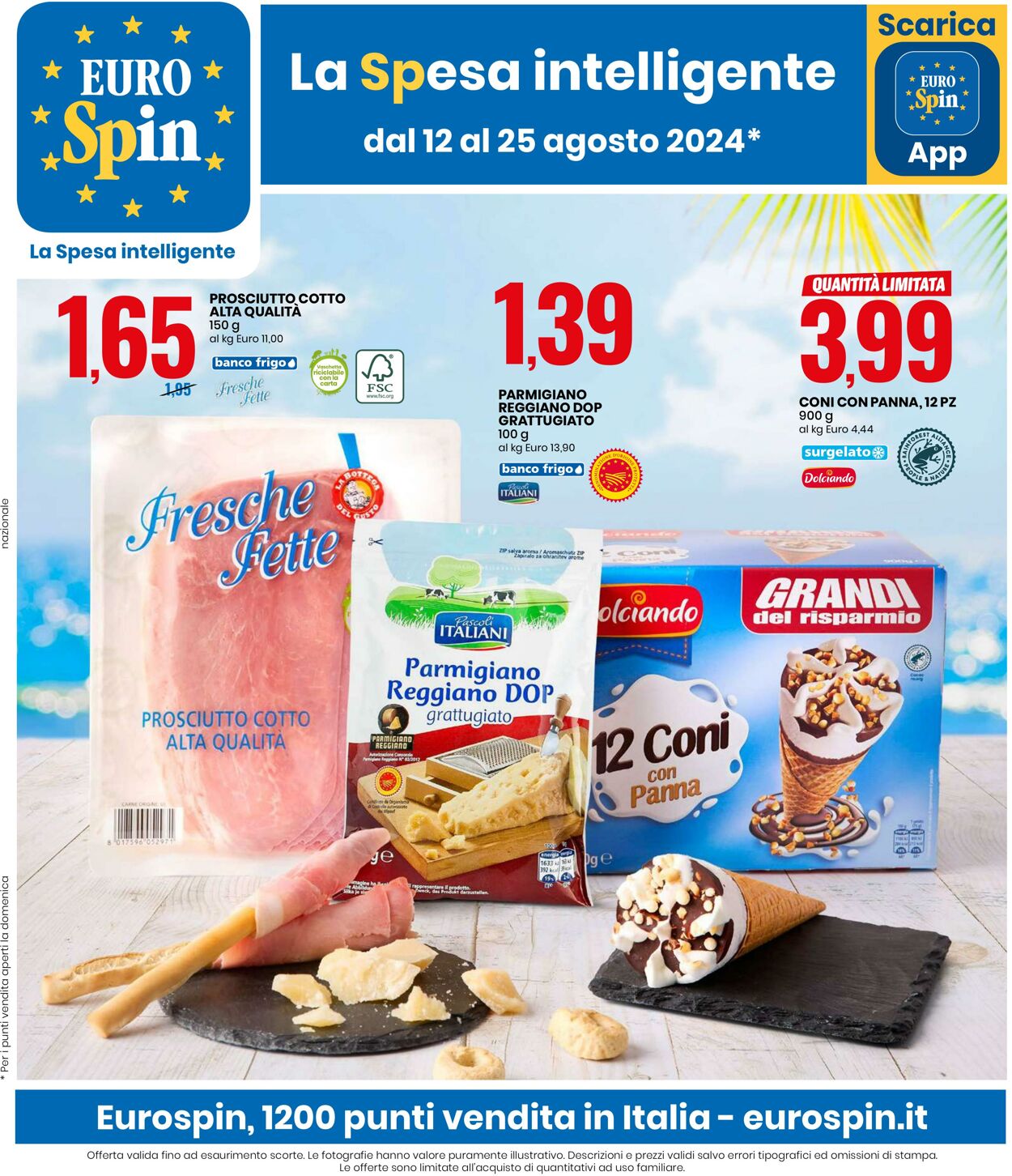 Volantino Eurospin 12.08.2024 - 25.08.2024