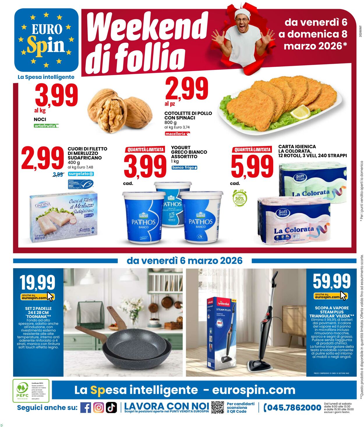 Volantino Eurospin 26.02.2026 - 08.03.2026