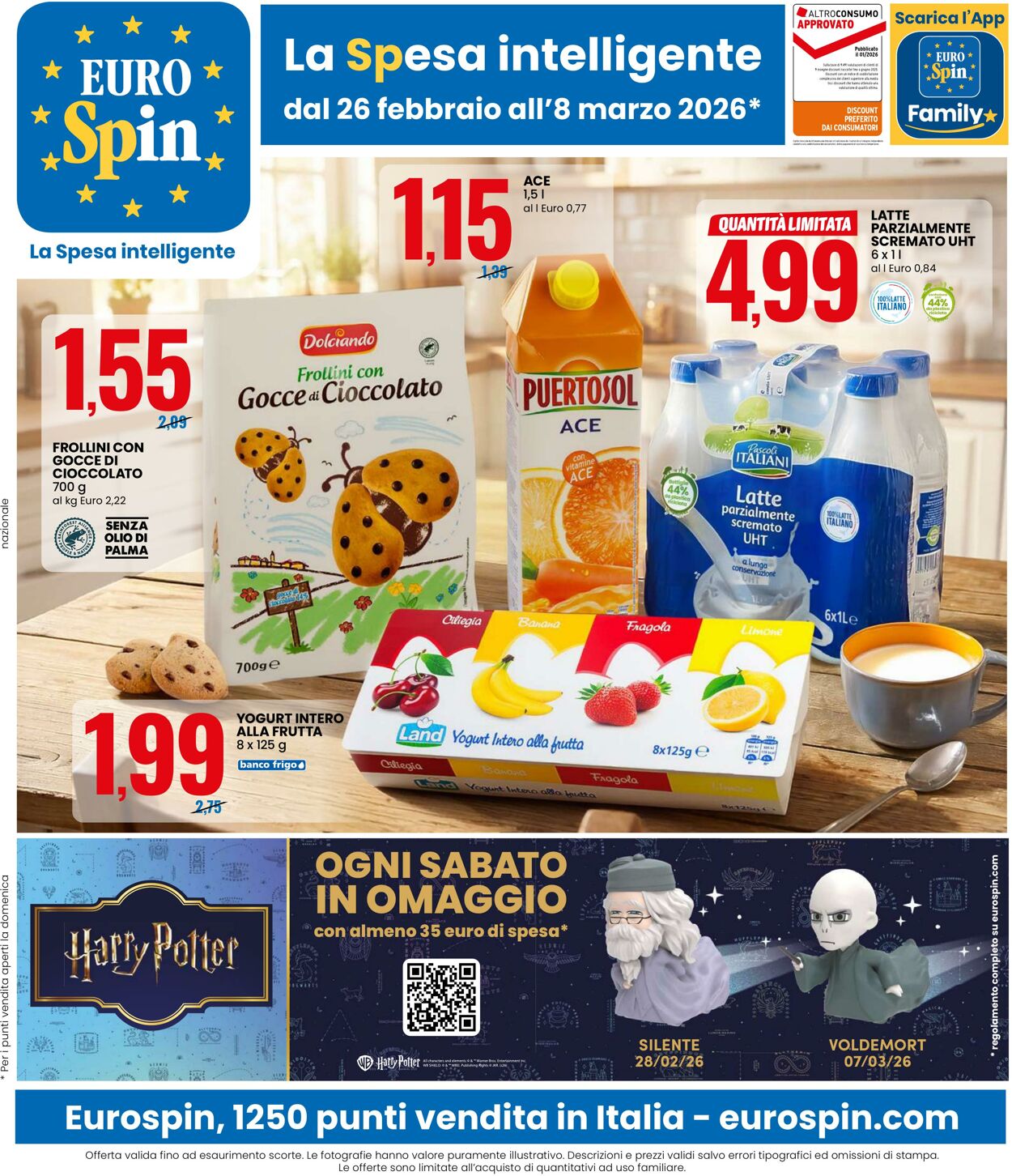 Volantino Eurospin 26.02.2026 - 08.03.2026