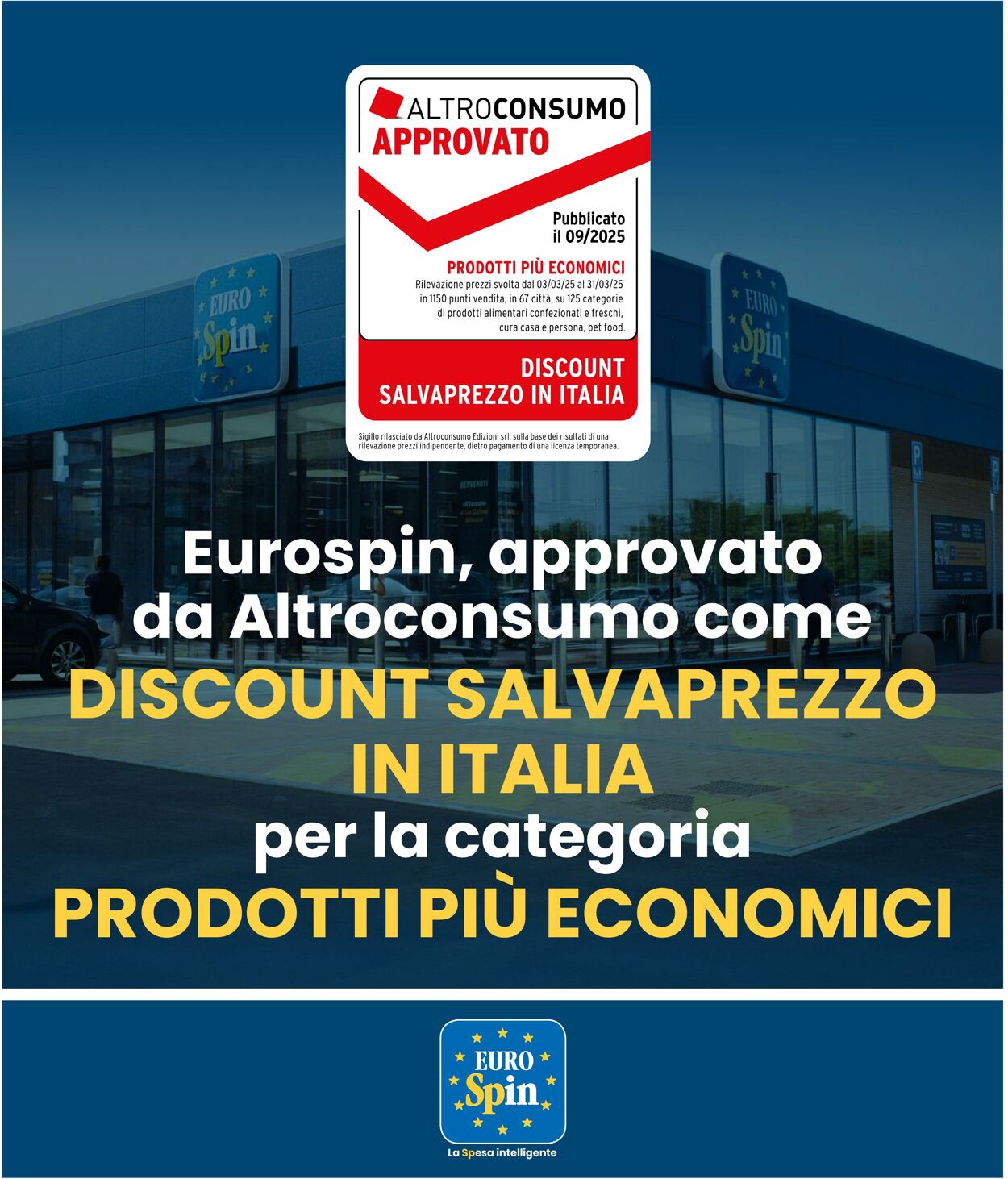 Volantino Eurospin 25.09.2025 - 05.10.2025