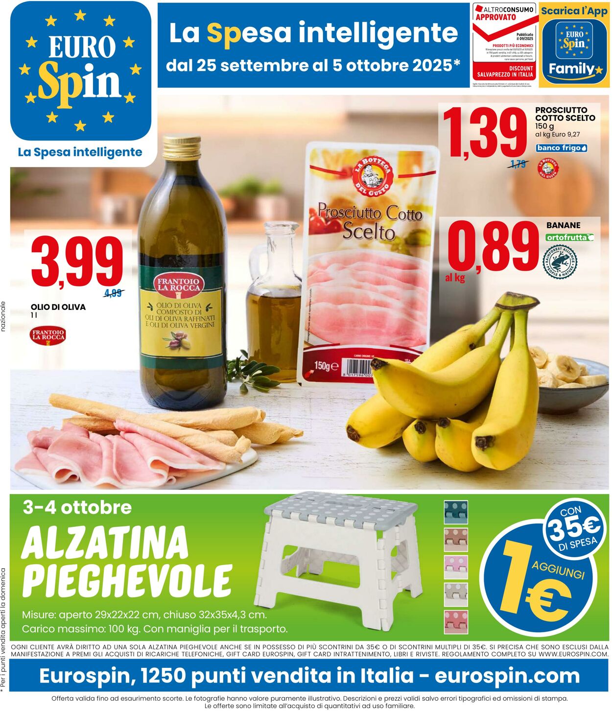 Volantino Eurospin 25.09.2025 - 05.10.2025