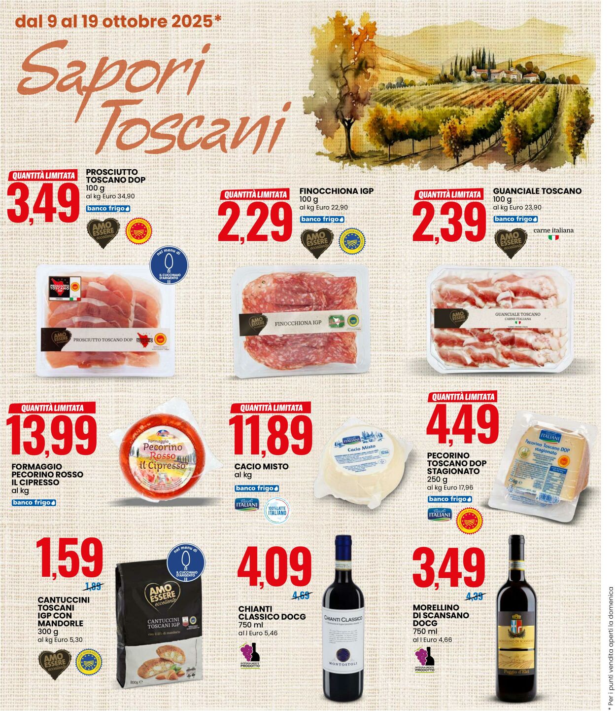 Volantino Eurospin 09.10.2025 - 19.10.2025