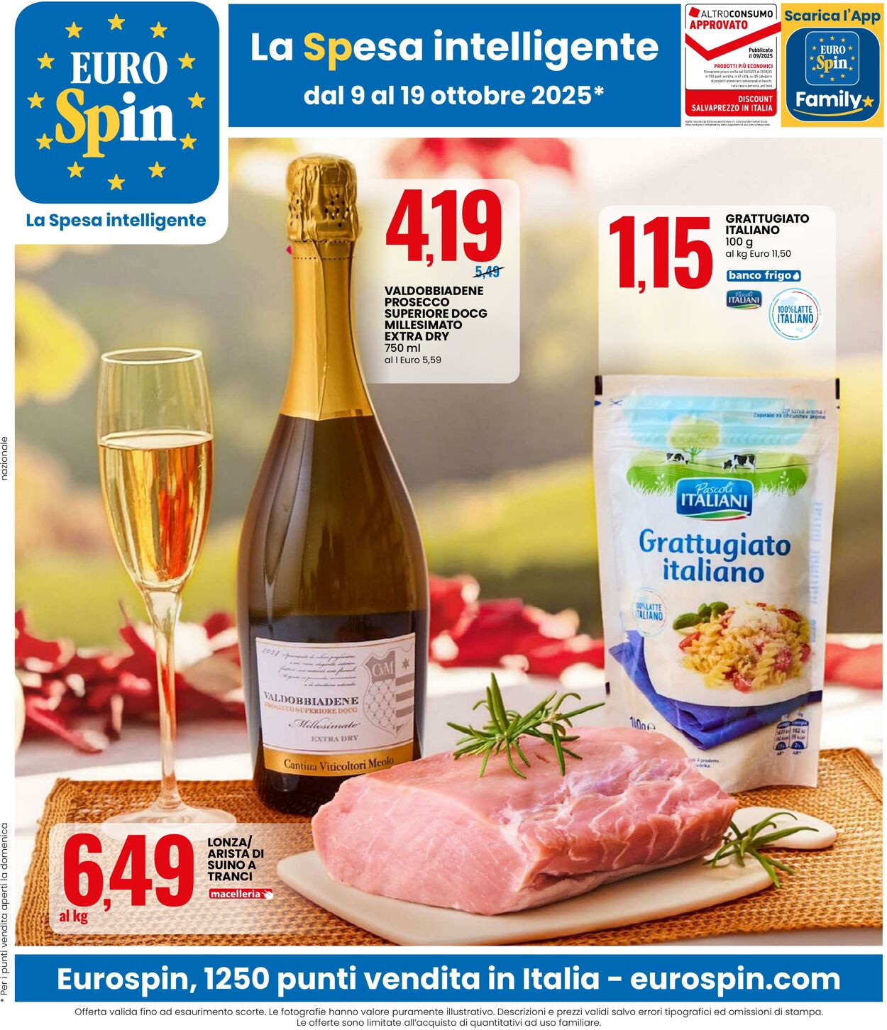 Volantino Eurospin 09.10.2025 - 19.10.2025