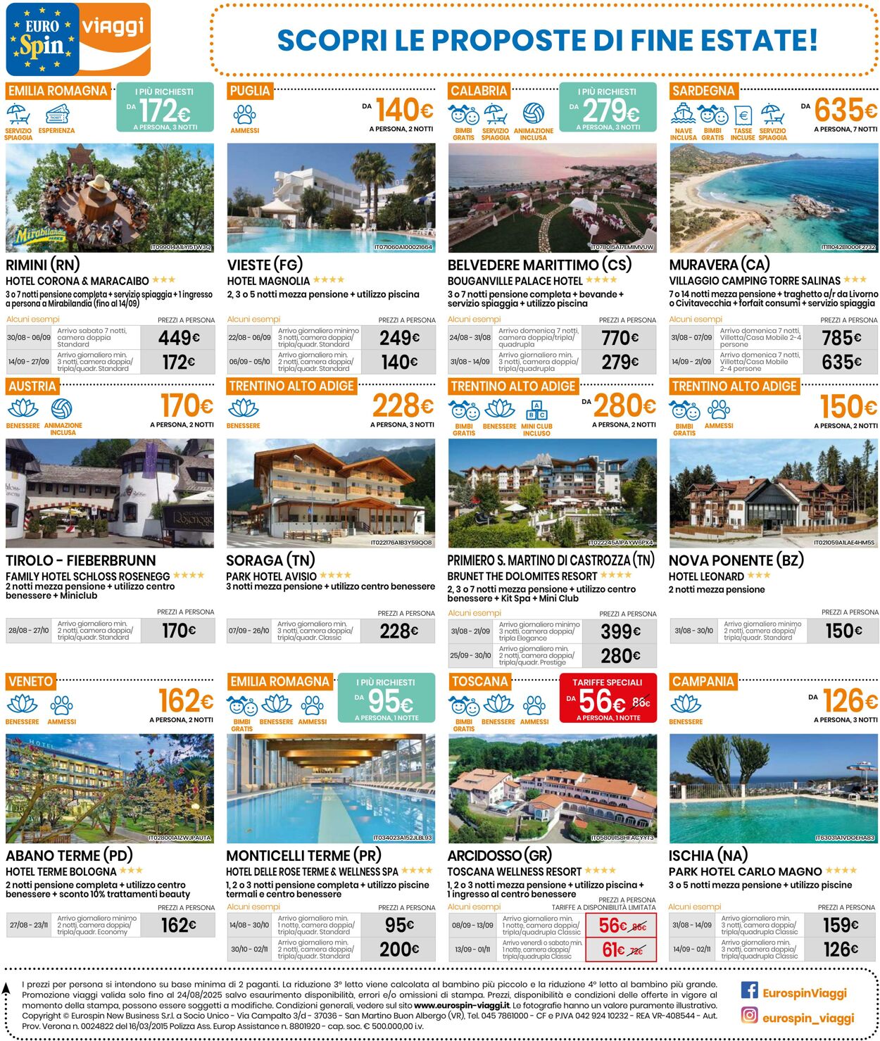 Volantino Eurospin 11.08.2025 - 24.08.2025