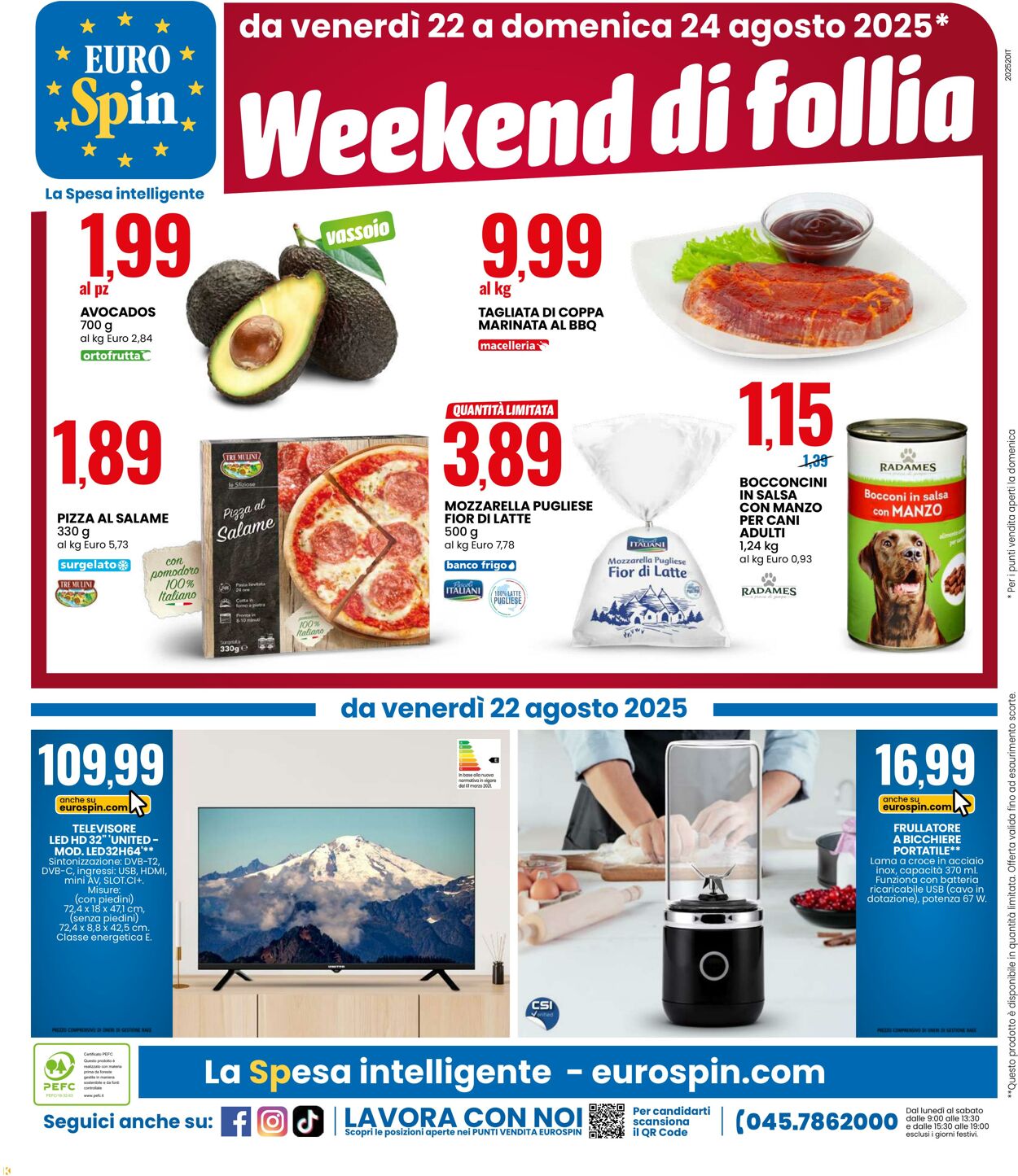 Volantino Eurospin 11.08.2025 - 24.08.2025