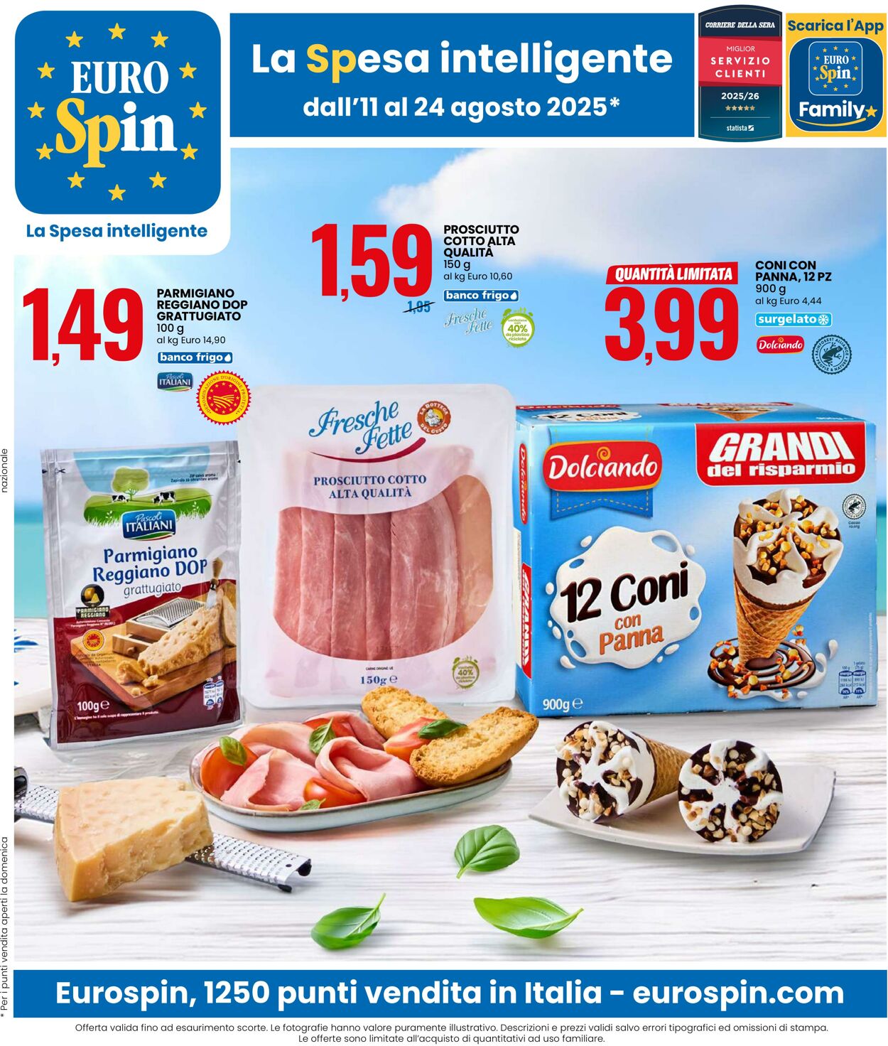 Volantino Eurospin 11.08.2025 - 24.08.2025