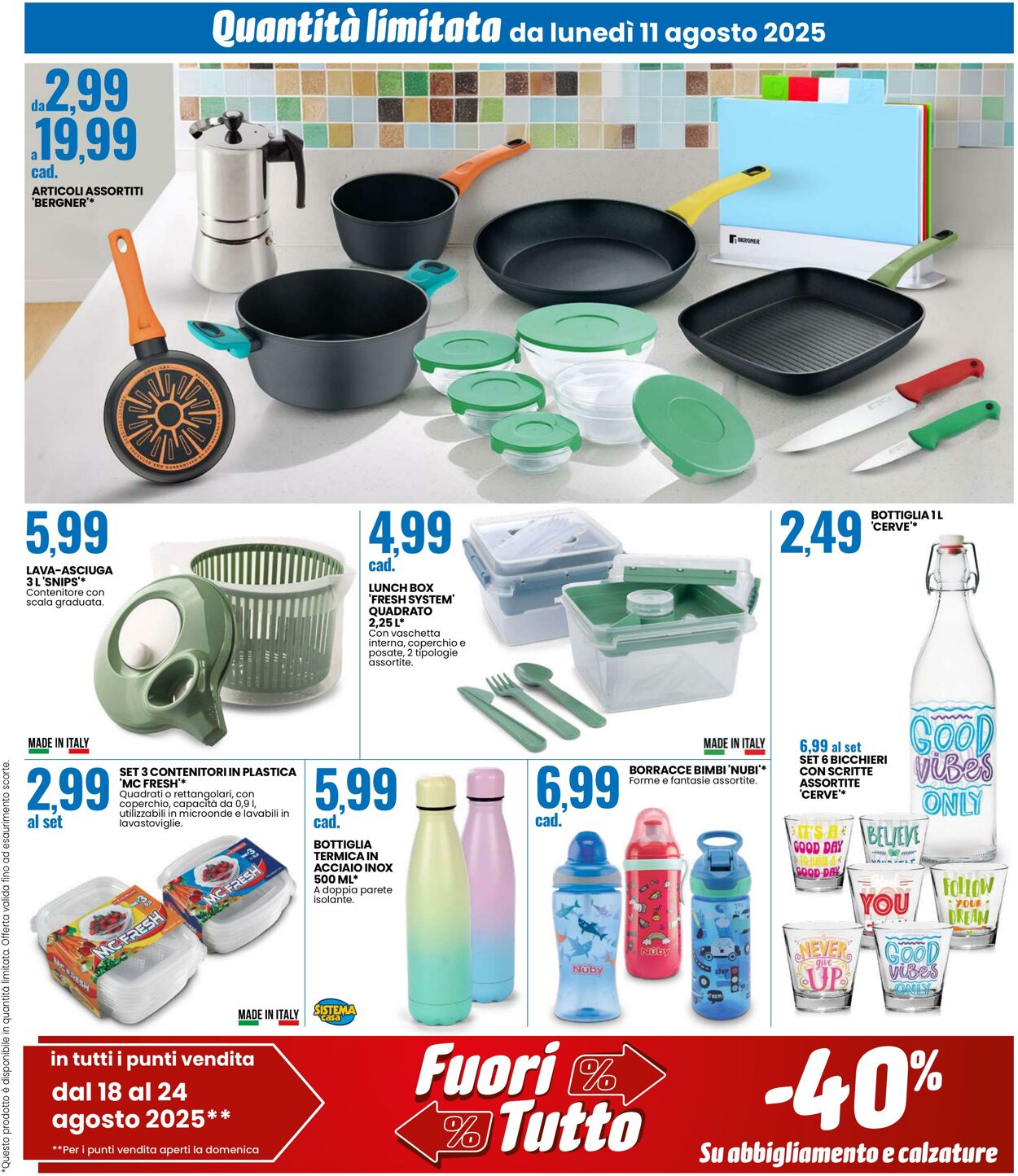 Volantino Eurospin 11.08.2025 - 24.08.2025