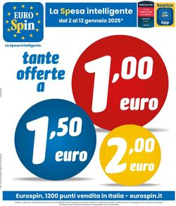 Volantino Eurospin 02.01.2025 - 12.01.2025