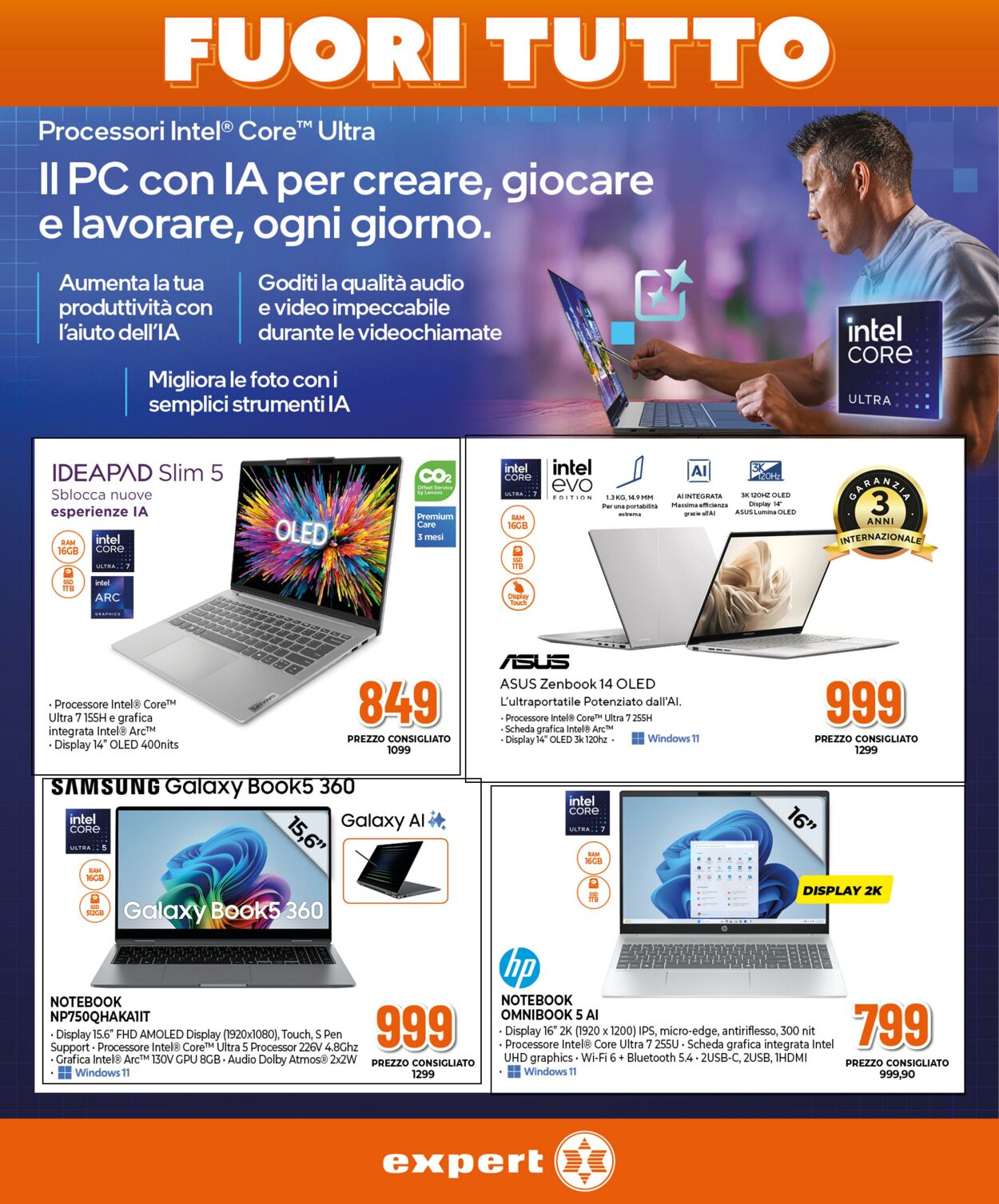 Volantino Expert 27.12.2025 - 14.01.2026
