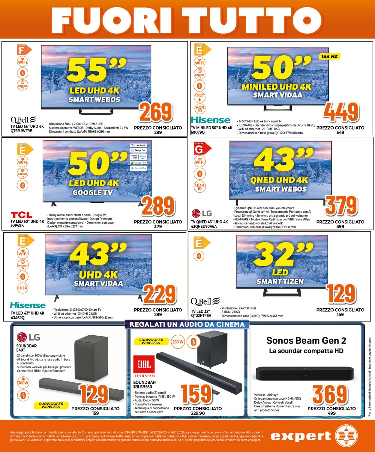 Volantino Expert 27.12.2025 - 14.01.2026