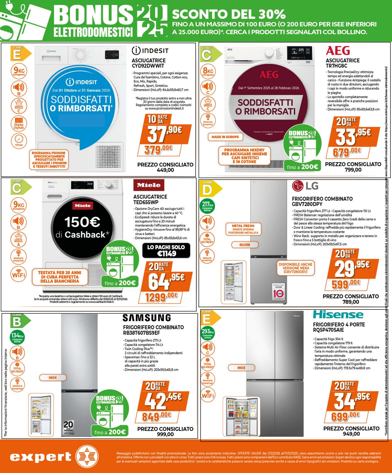 Volantino Expert 02.12.2025 - 11.12.2025
