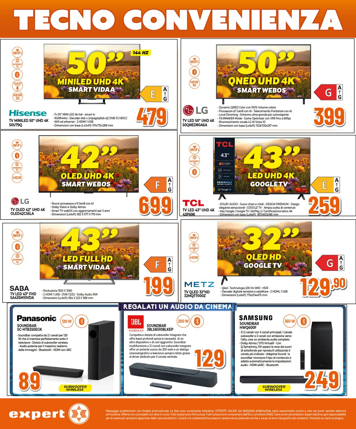 Volantino Expert 26.03.2026 - 03.04.2026