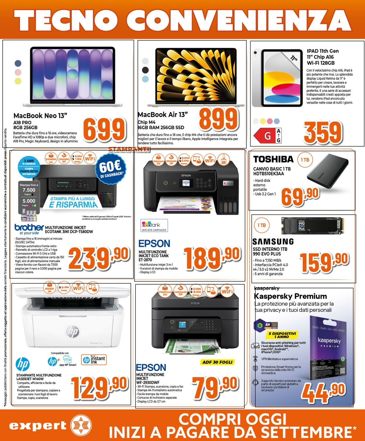 Volantino Expert 26.03.2026 - 03.04.2026