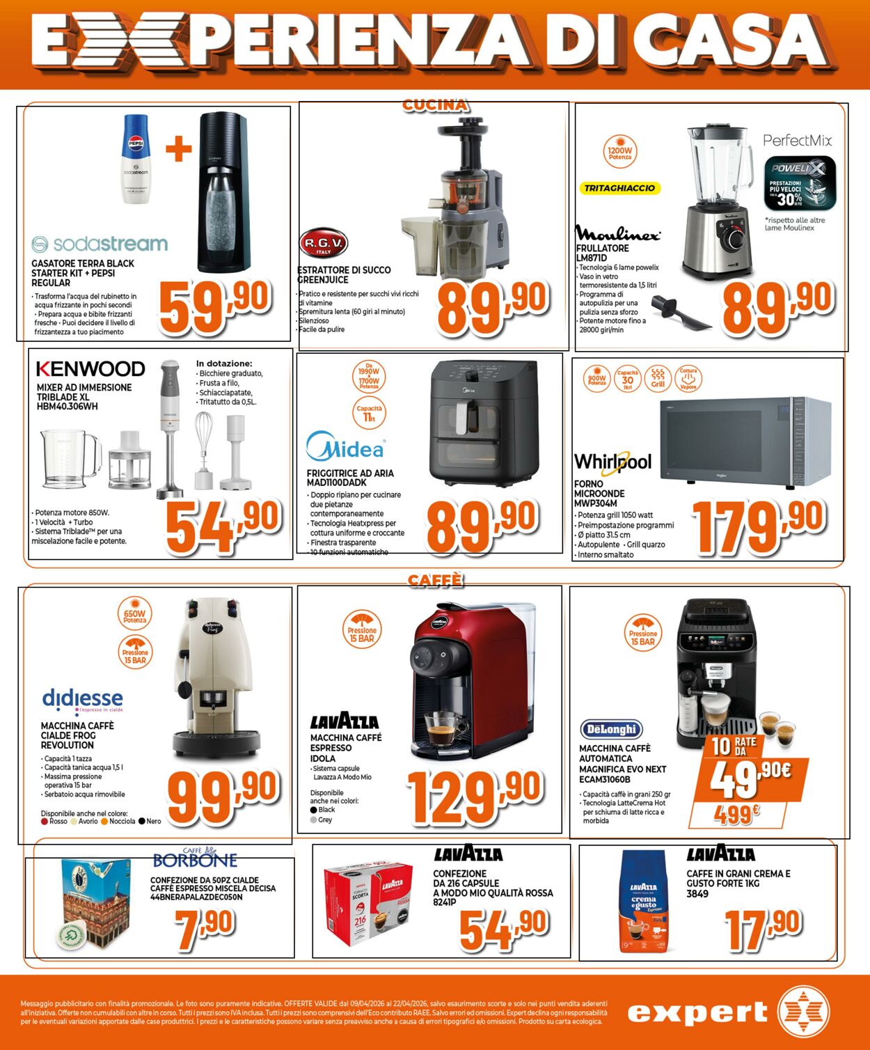 Volantino Expert 09.04.2026 - 17.04.2026