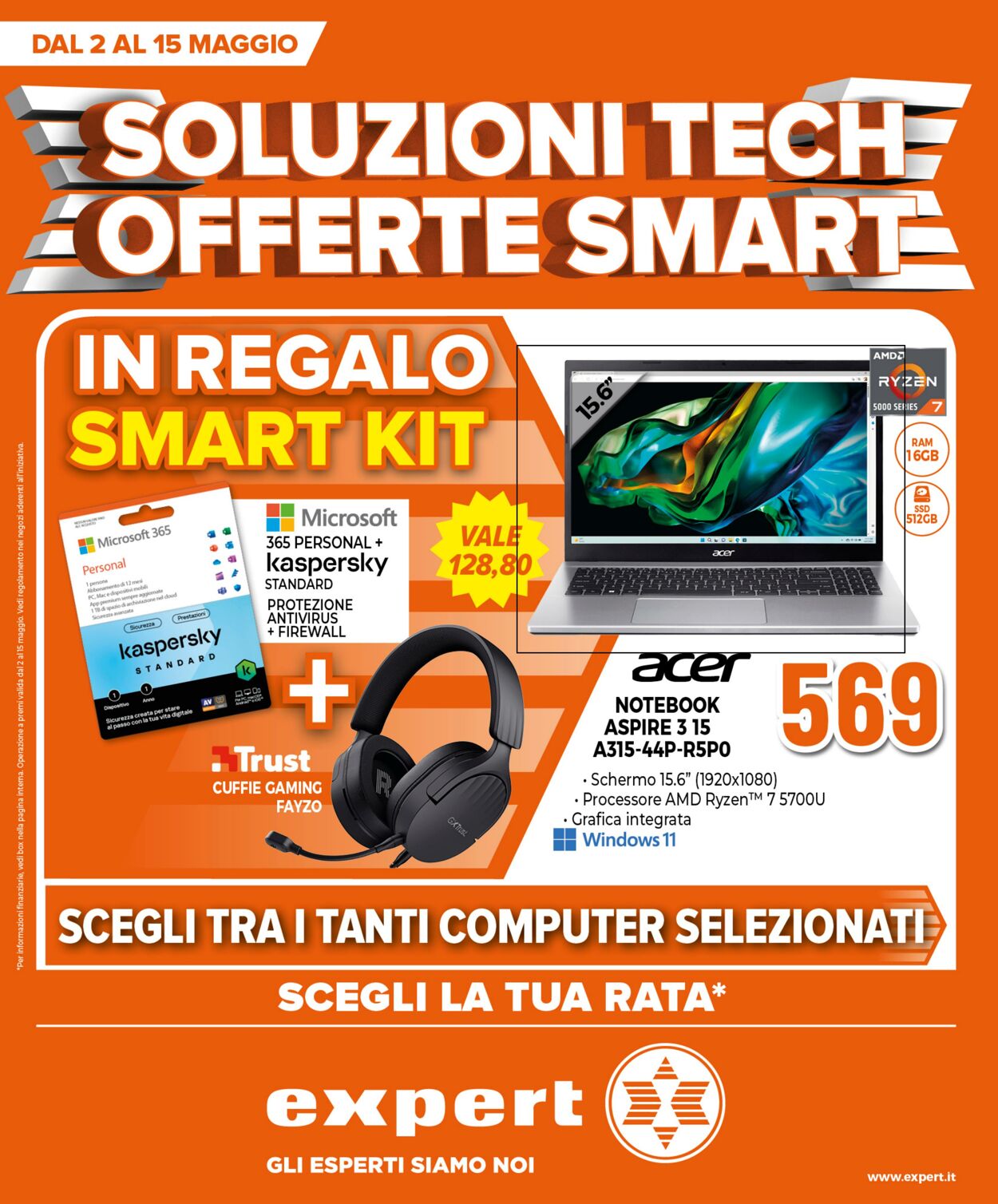 Volantino Expert 02.05.2024 - 15.05.2024