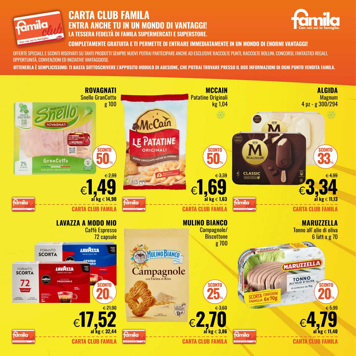 Volantino Famila 11.08.2025 - 20.08.2025