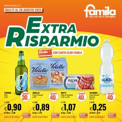 Volantino Famila 11.08.2025 - 20.08.2025