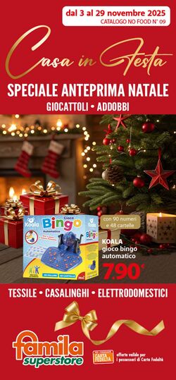 Volantino Famila 03.11.2025 - 29.11.2025