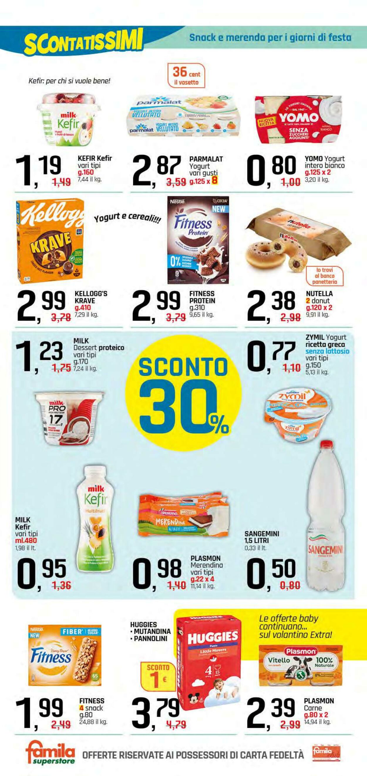 Volantino Famila 21.08.2025 - 30.08.2025