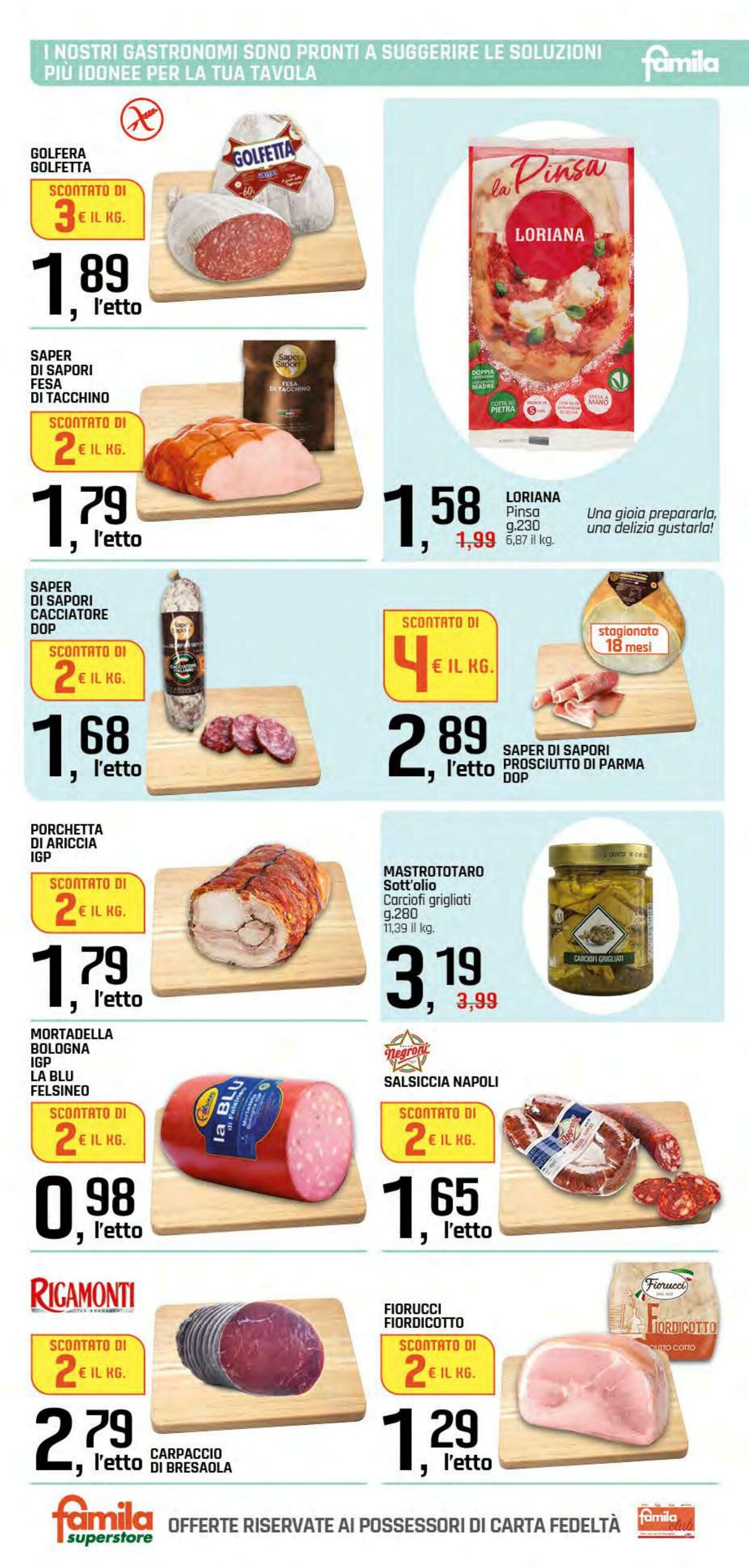 Volantino Famila 21.08.2025 - 30.08.2025