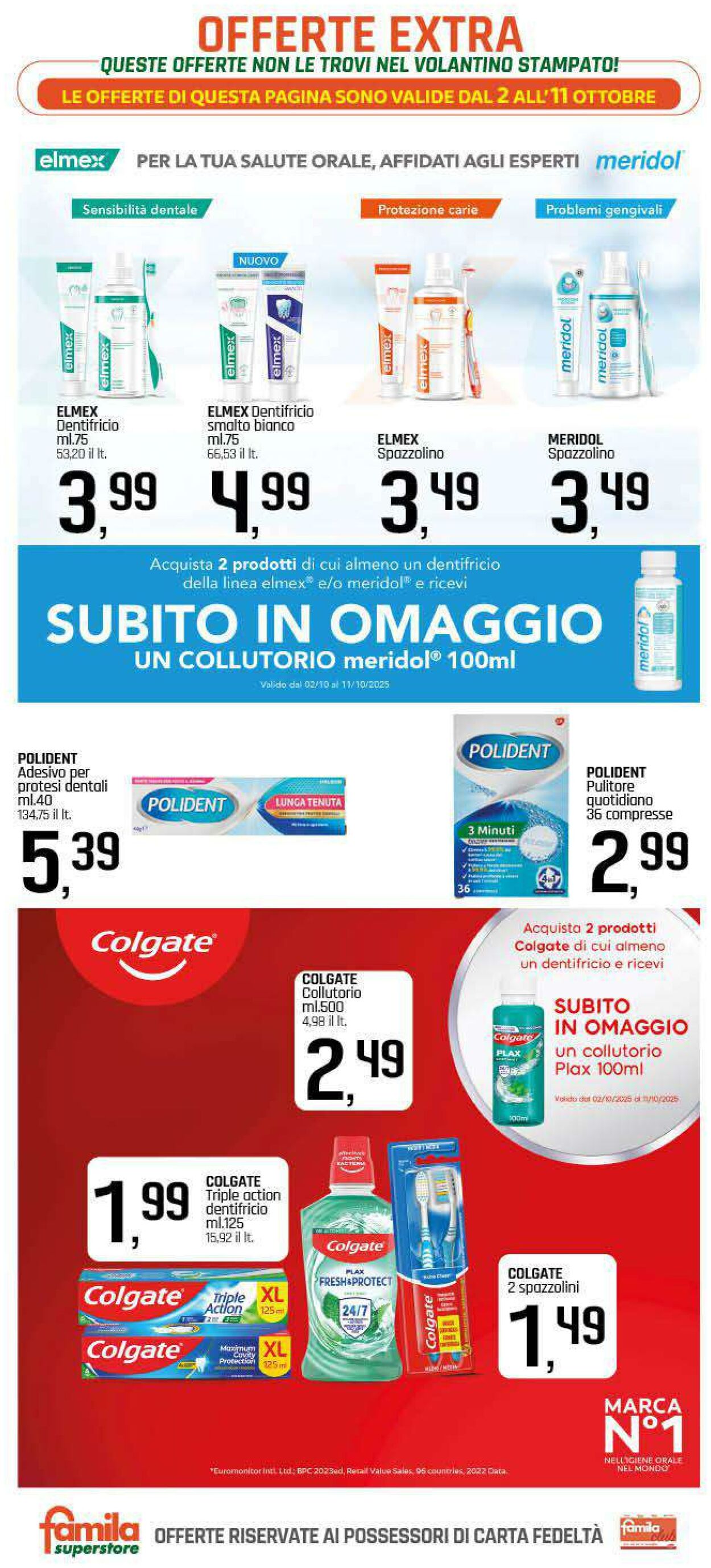 Volantino Famila 02.10.2025 - 11.10.2025