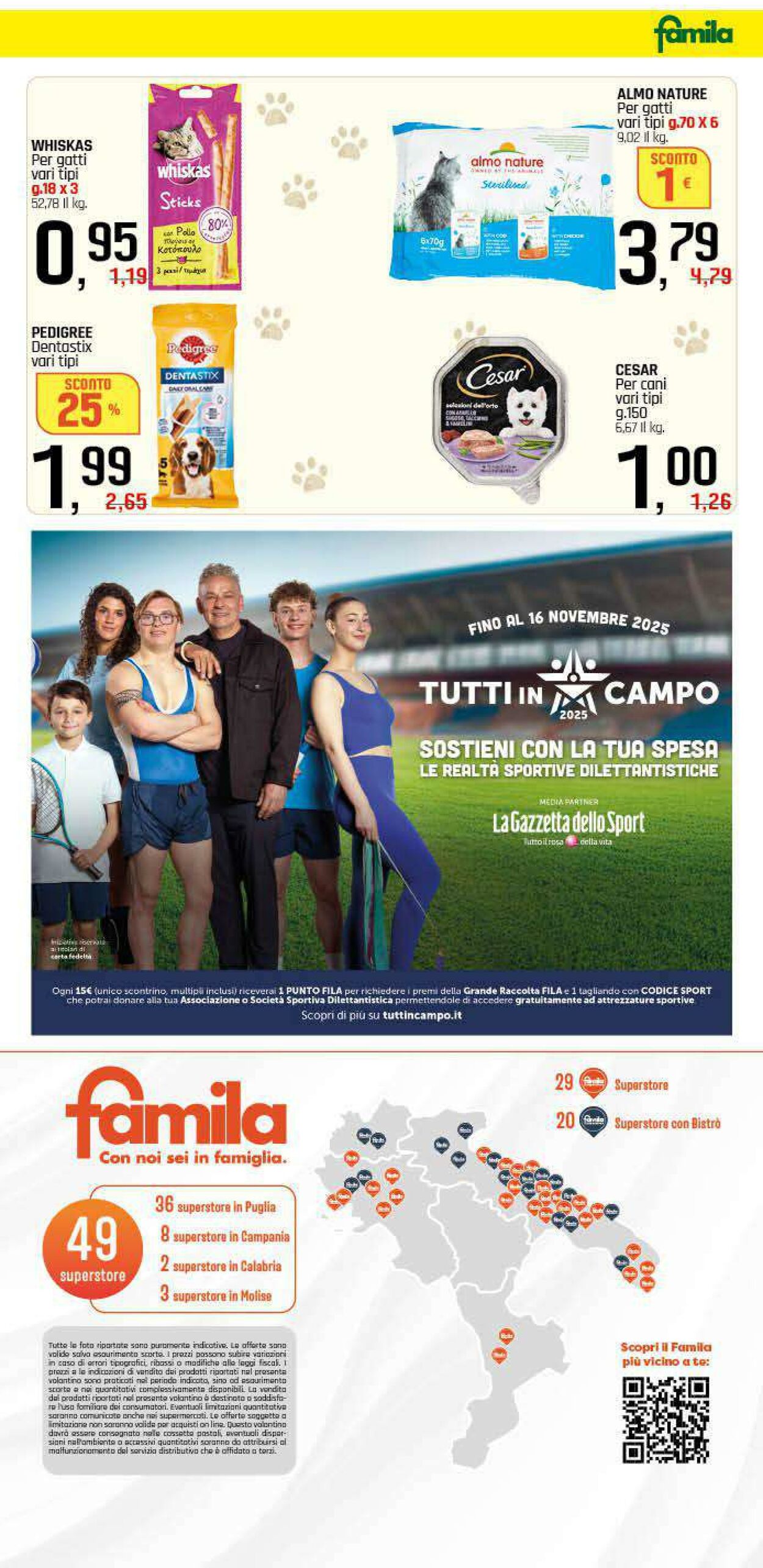 Volantino Famila 02.10.2025 - 11.10.2025