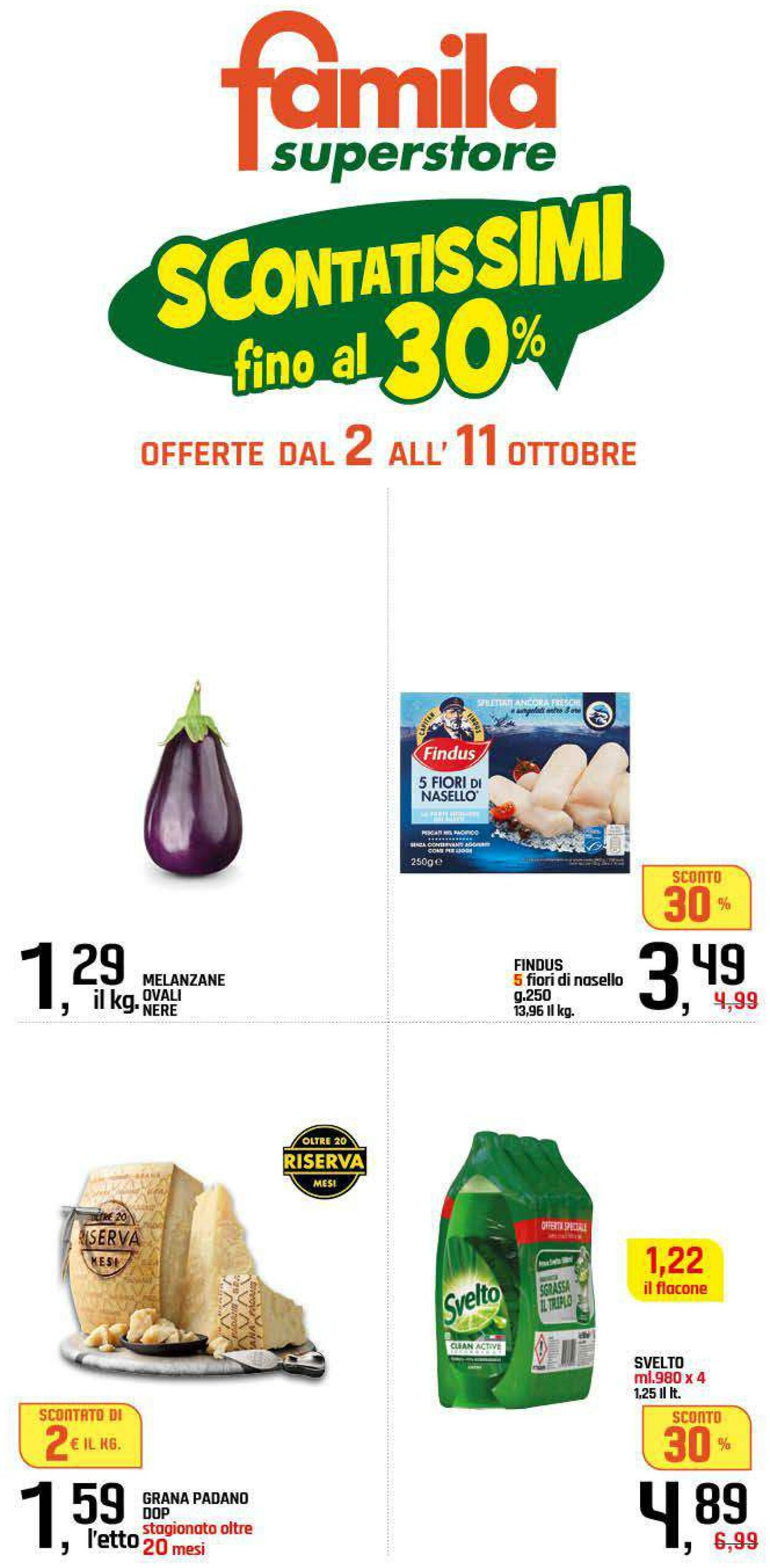 Volantino Famila 02.10.2025 - 11.10.2025