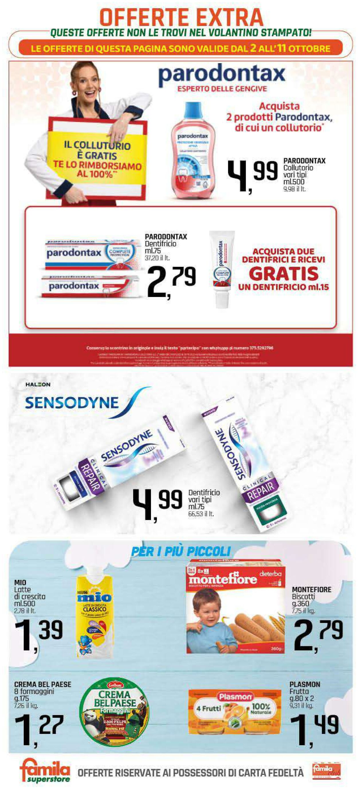 Volantino Famila 02.10.2025 - 11.10.2025