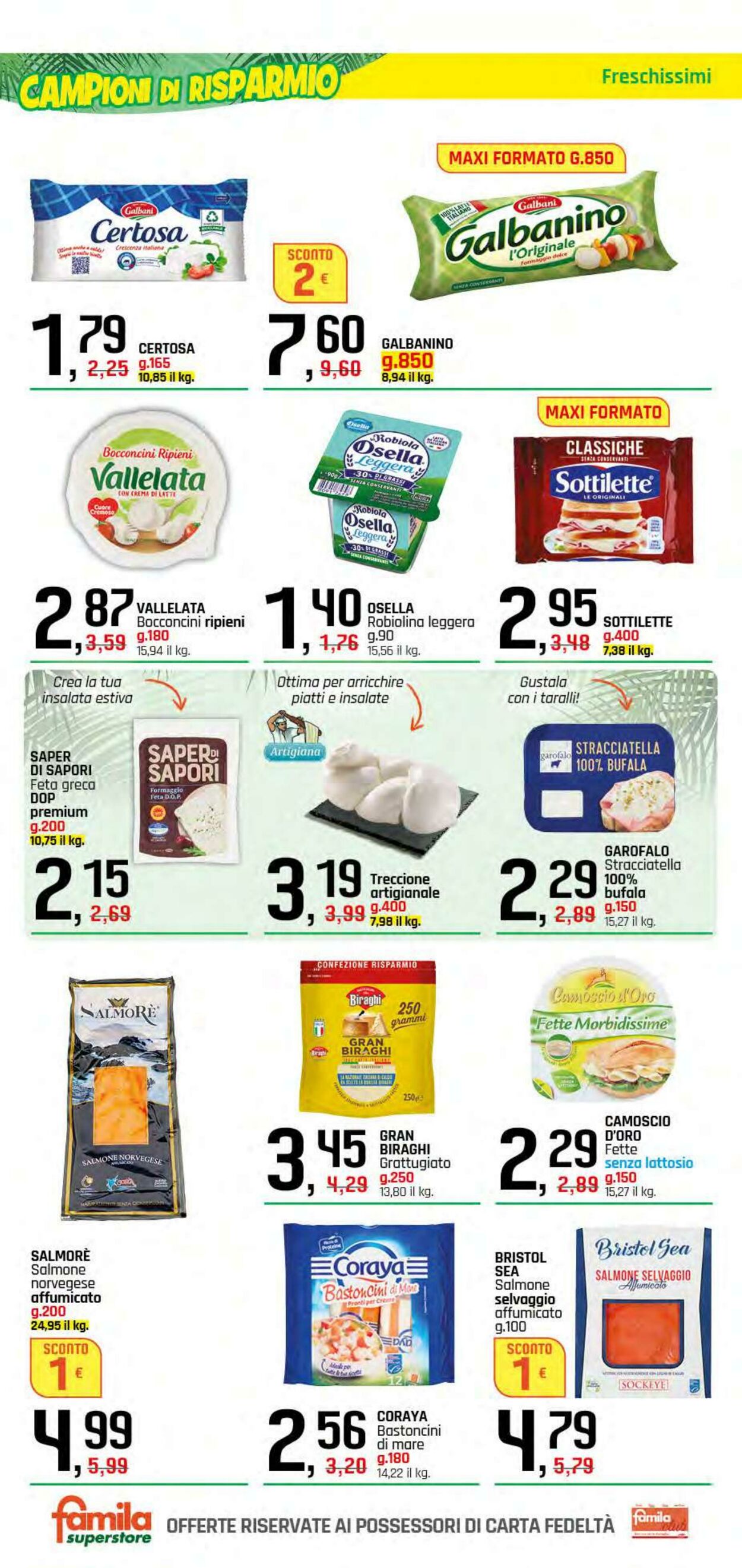 Volantino Famila 07.08.2025 - 15.08.2025