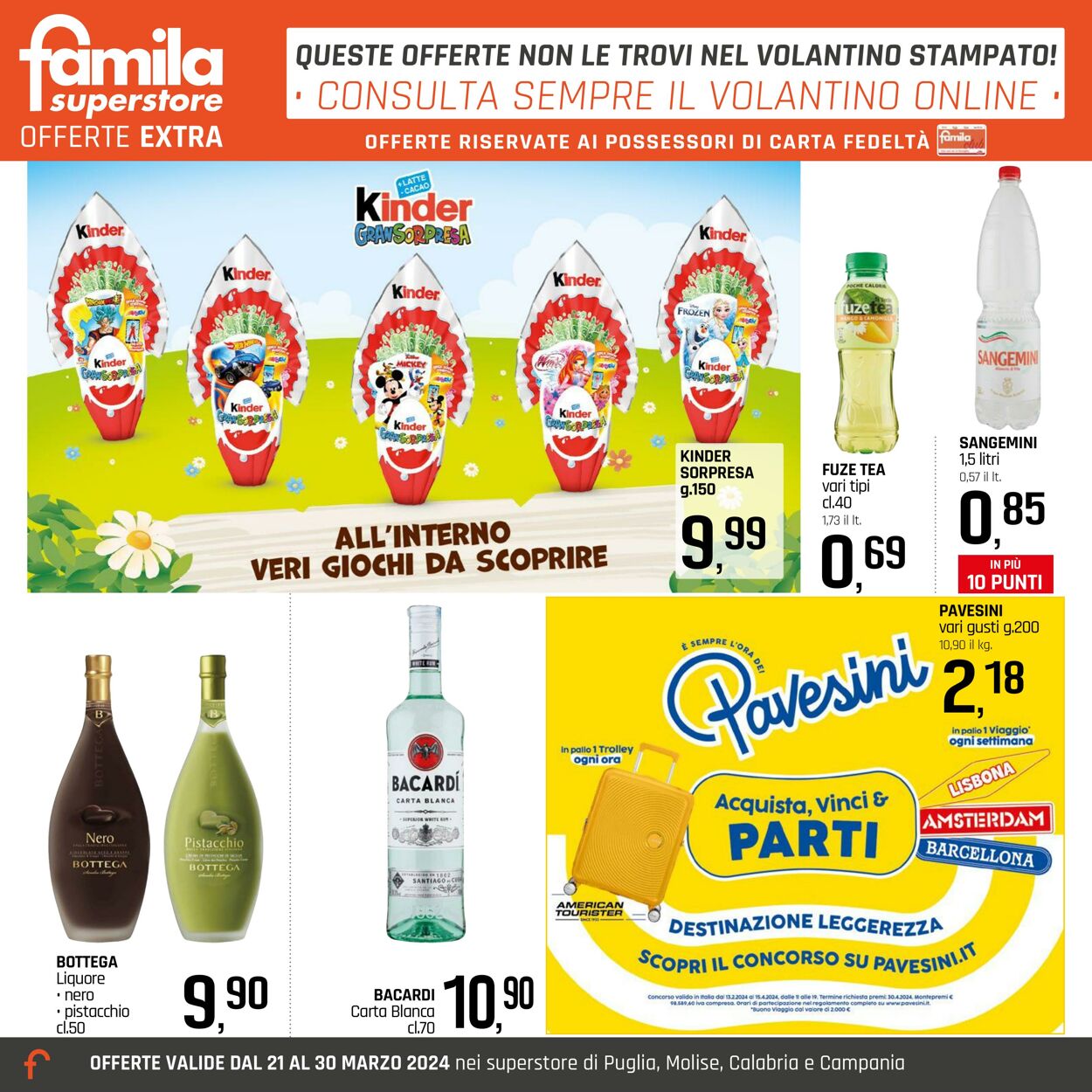 Volantino Famila 21.03.2024 - 30.03.2024