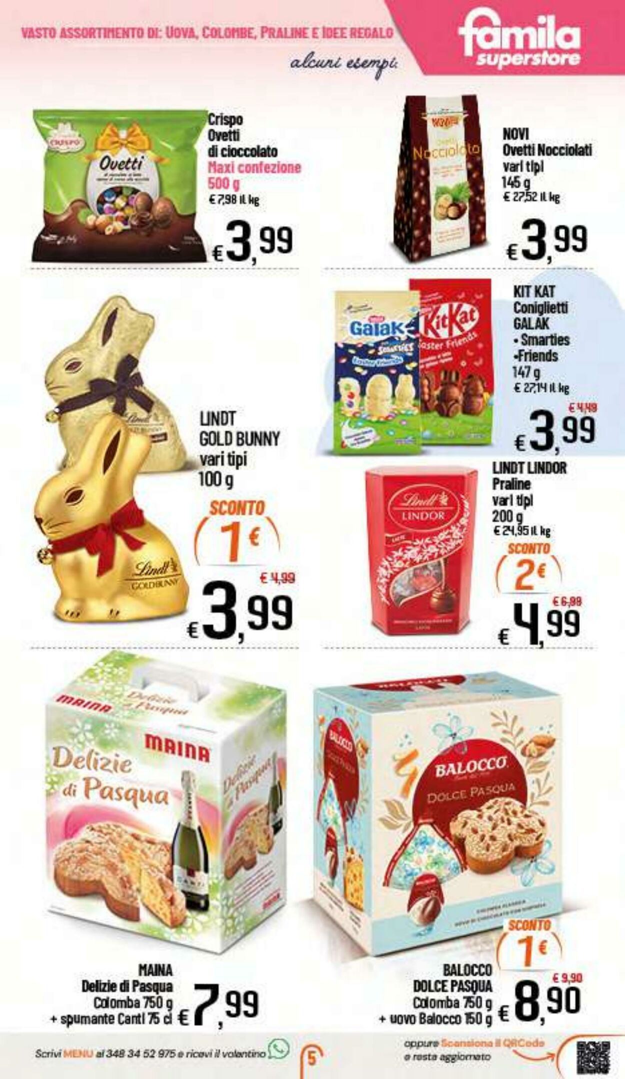 Volantino Famila 26.03.2026 - 04.04.2026
