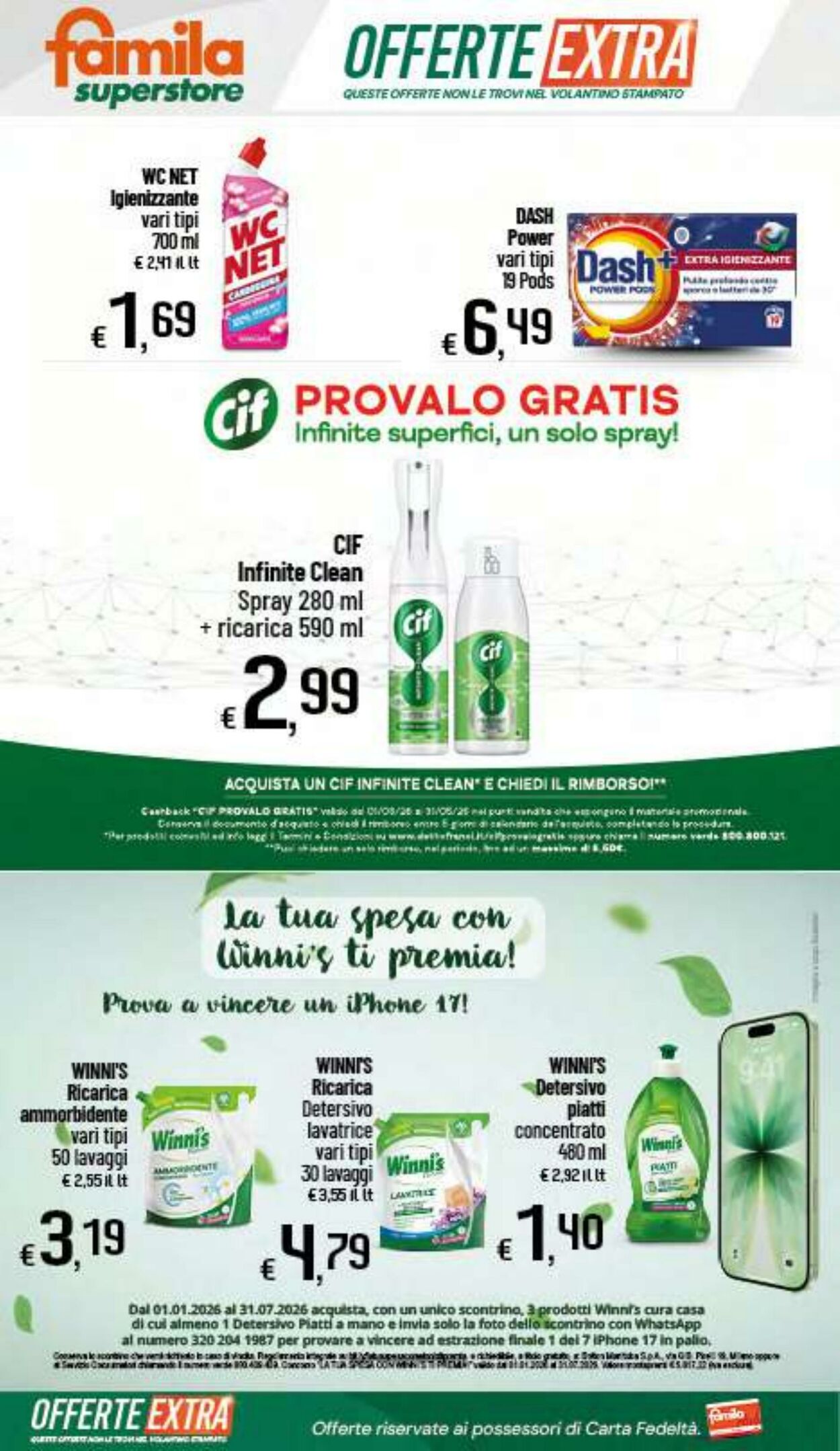 Volantino Famila 26.03.2026 - 04.04.2026