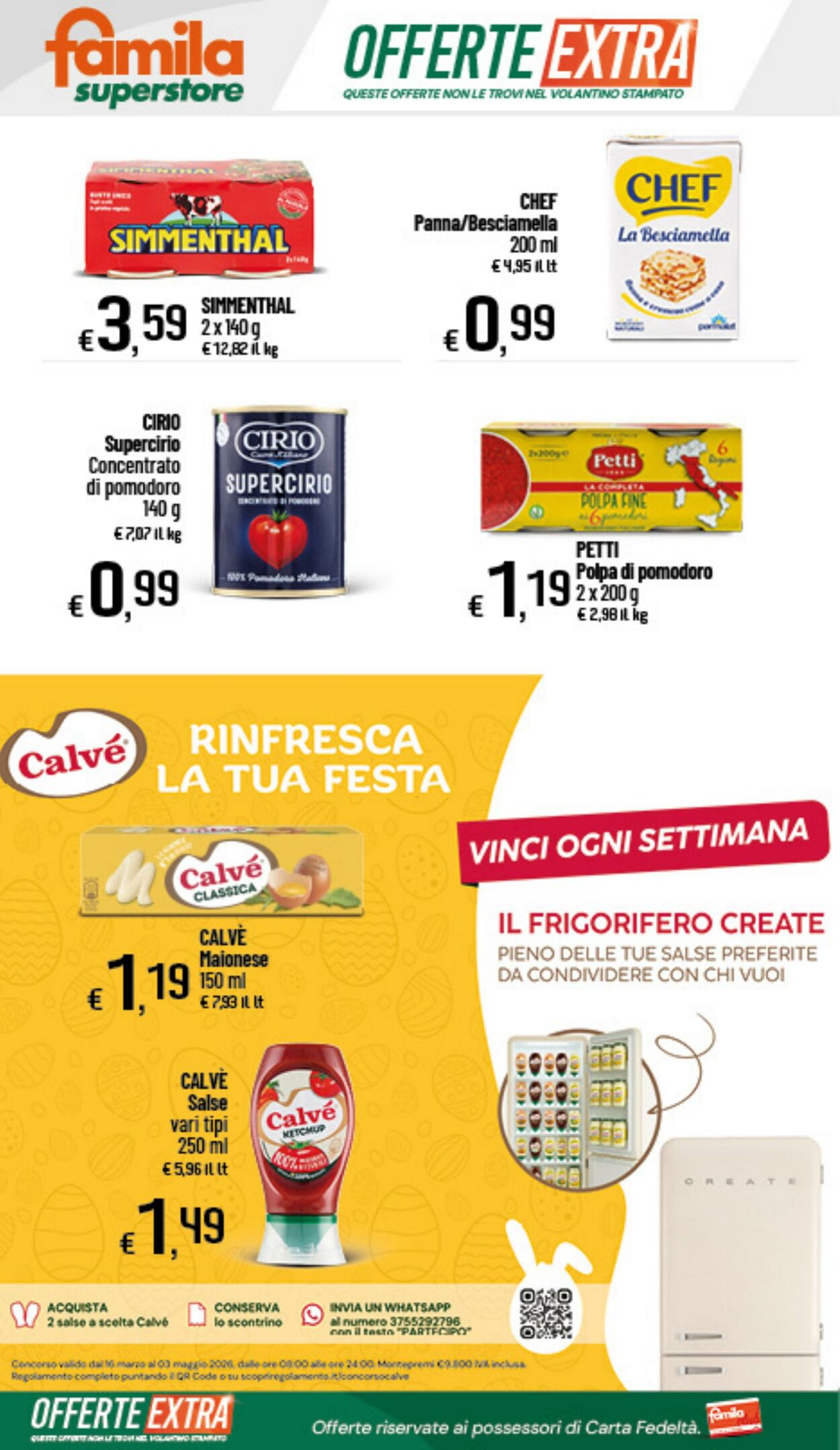 Volantino Famila 26.03.2026 - 04.04.2026