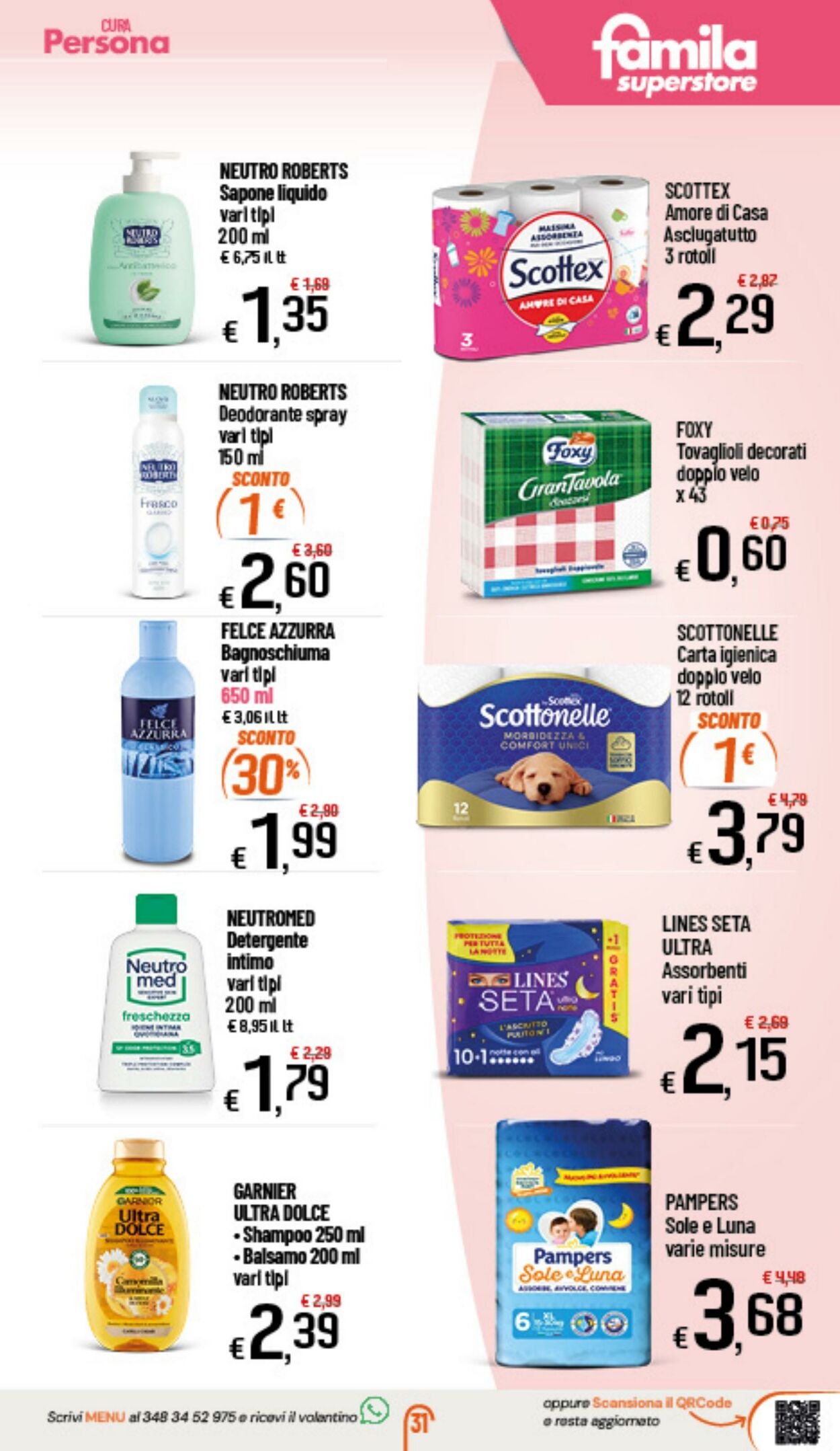 Volantino Famila 26.03.2026 - 04.04.2026