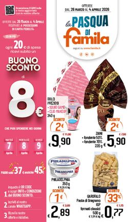 Volantino Famila 09.04.2026 - 22.04.2026