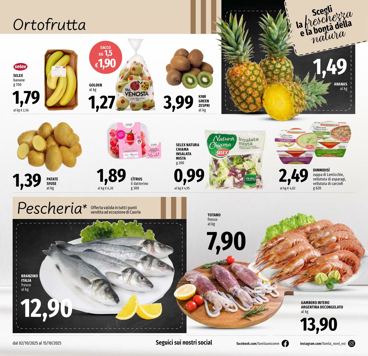 Volantino Famila 02.10.2025 - 15.10.2025