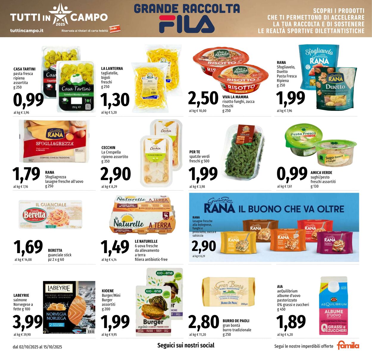 Volantino Famila 02.10.2025 - 15.10.2025