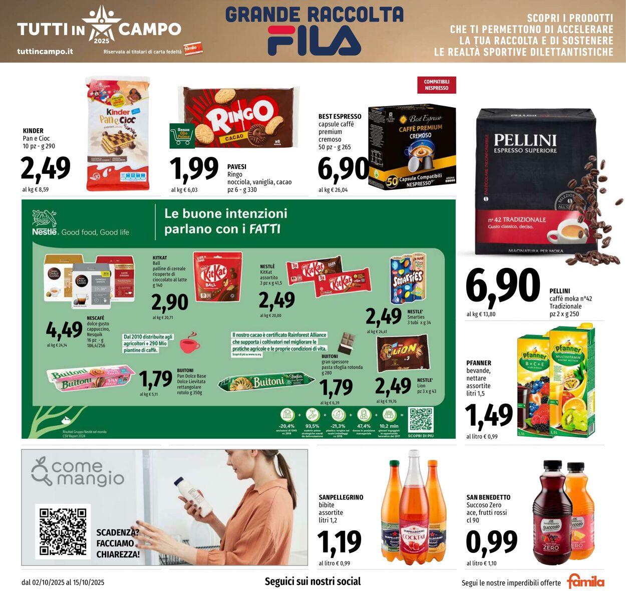 Volantino Famila 02.10.2025 - 15.10.2025