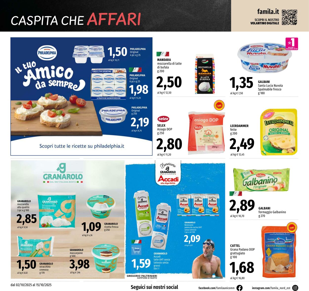 Volantino Famila 02.10.2025 - 15.10.2025