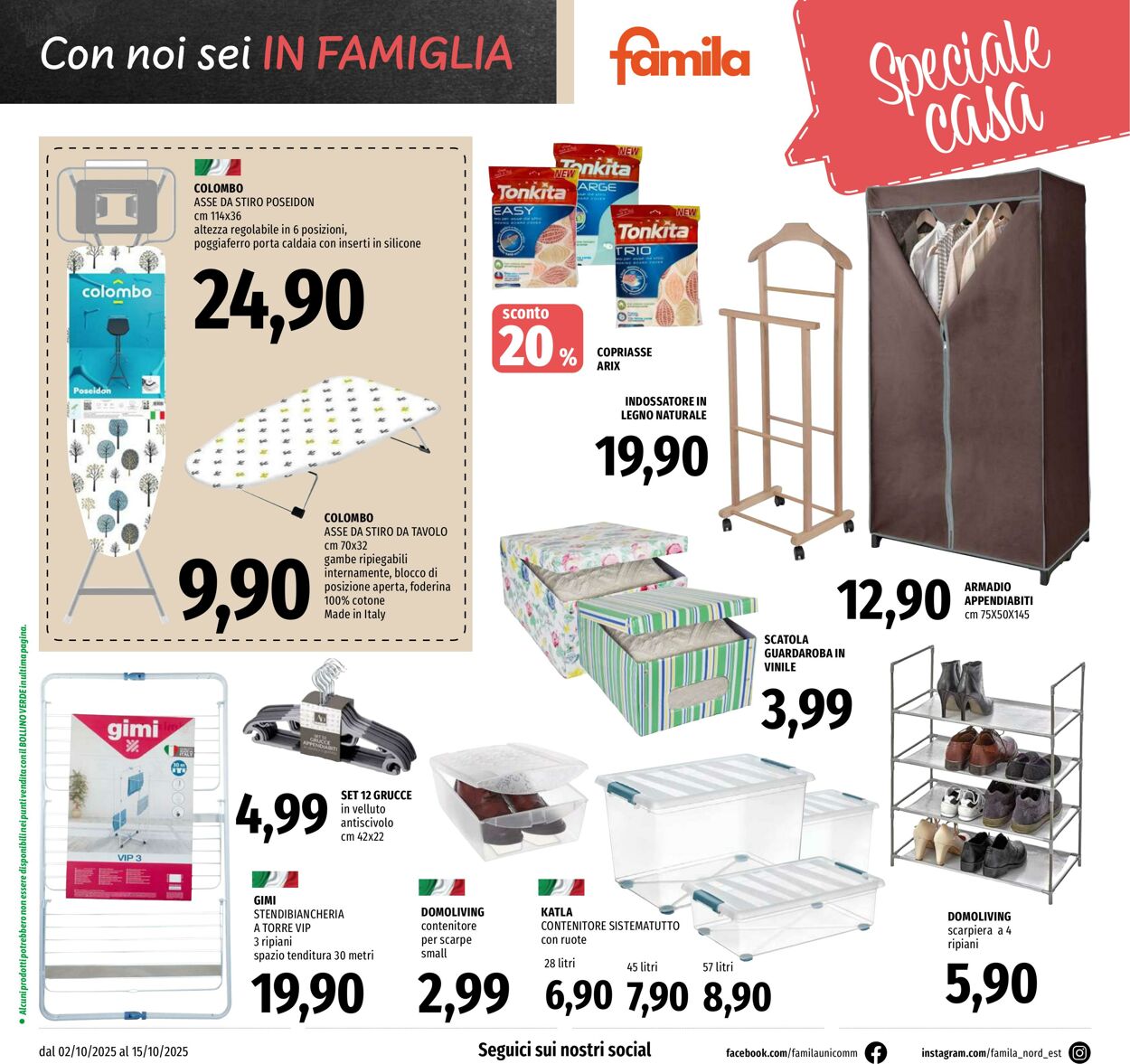 Volantino Famila 02.10.2025 - 15.10.2025