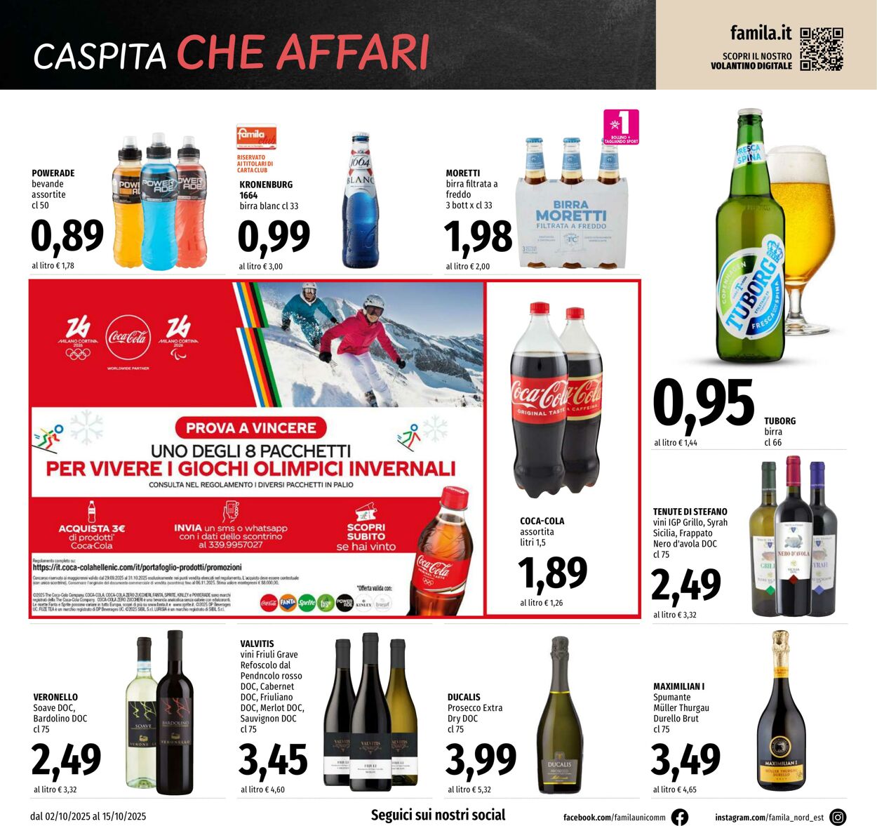 Volantino Famila 02.10.2025 - 15.10.2025